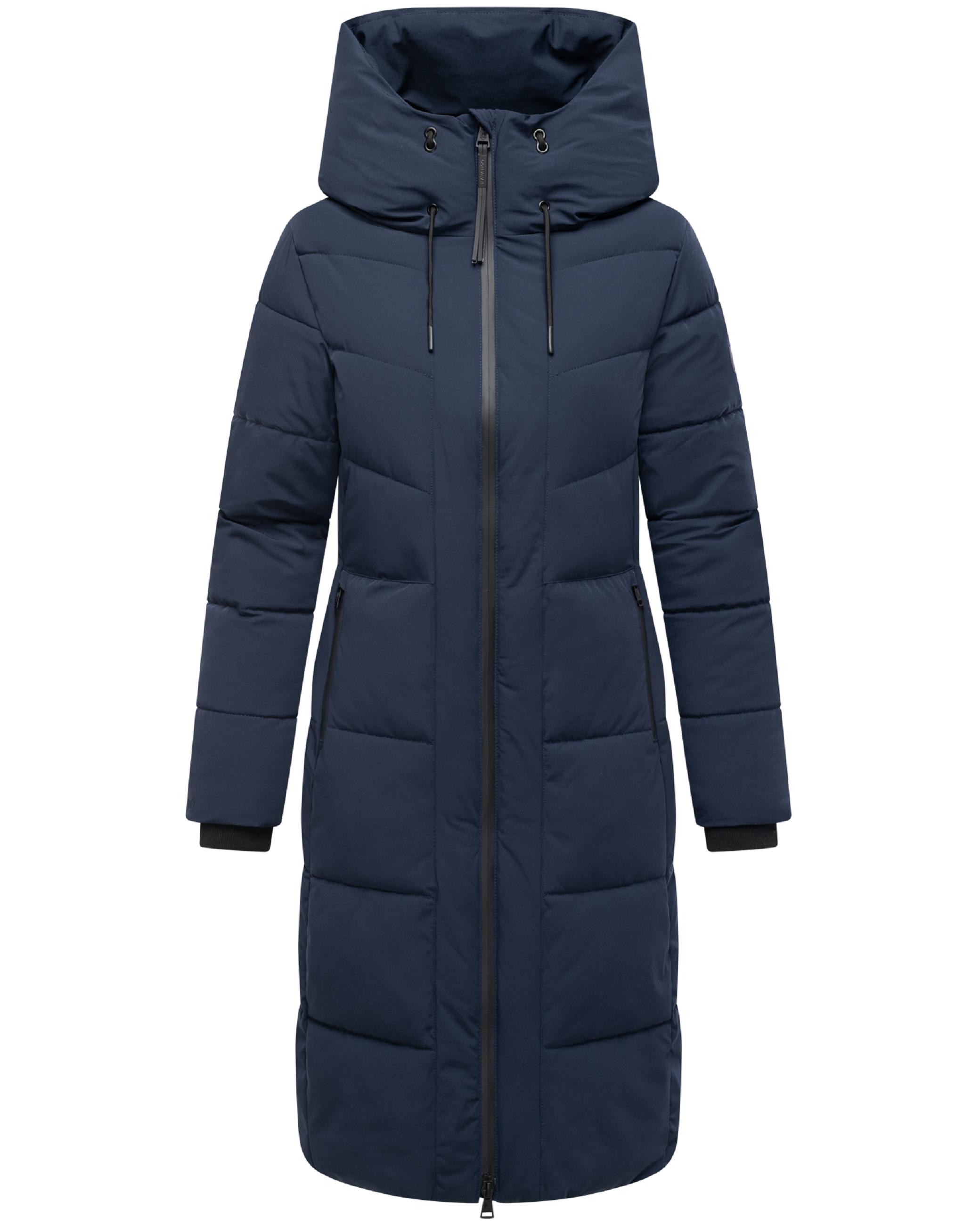 Wintermantel mit wasserdichten Reißverschlüssen "Schokokuss XIV" Navy