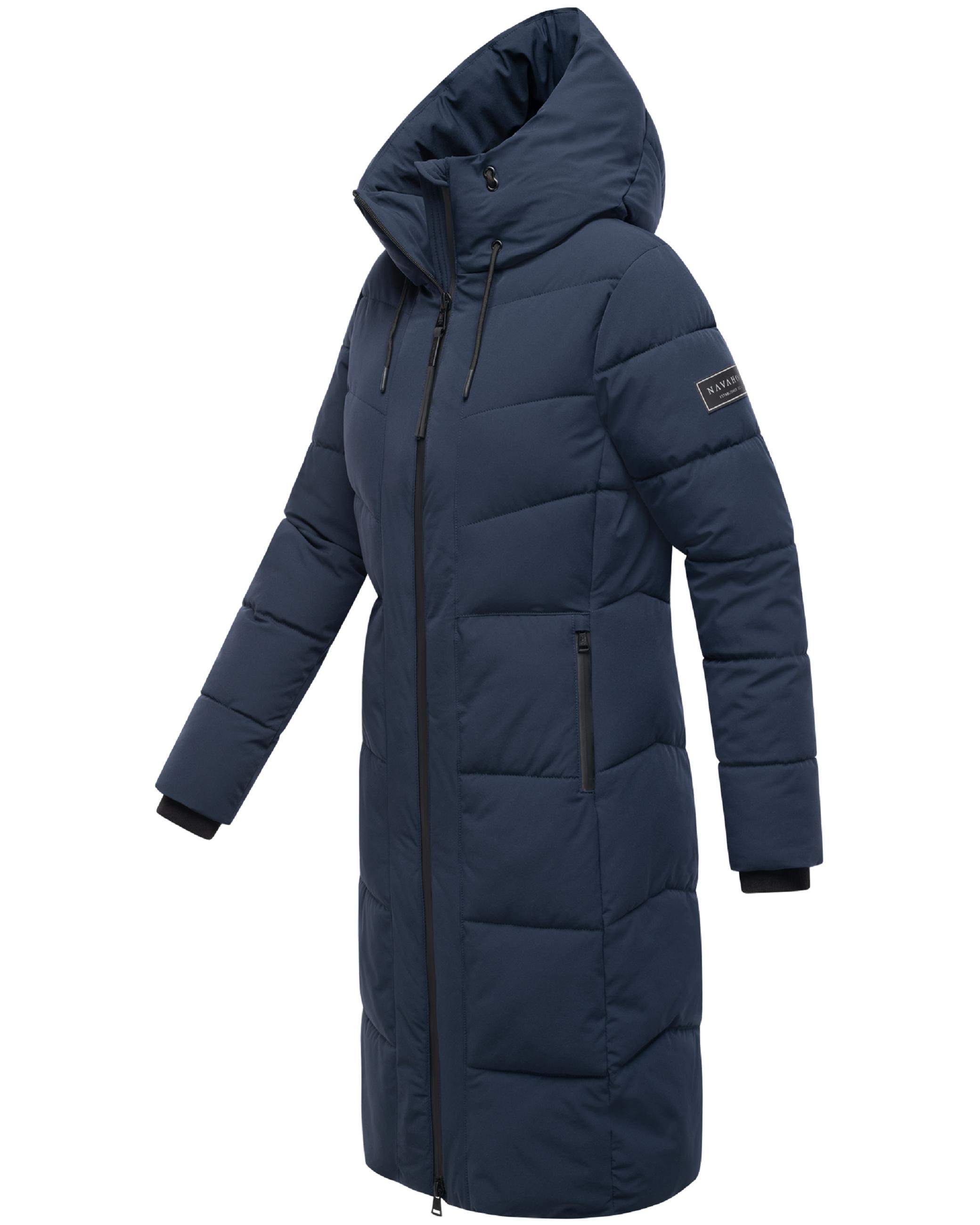 Wintermantel mit wasserdichten Reißverschlüssen "Schokokuss XIV" Navy