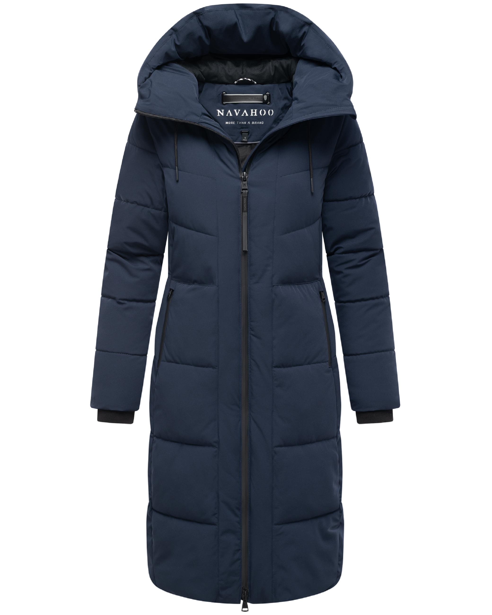 Wintermantel mit wasserdichten Reißverschlüssen "Schokokuss XIV" Navy
