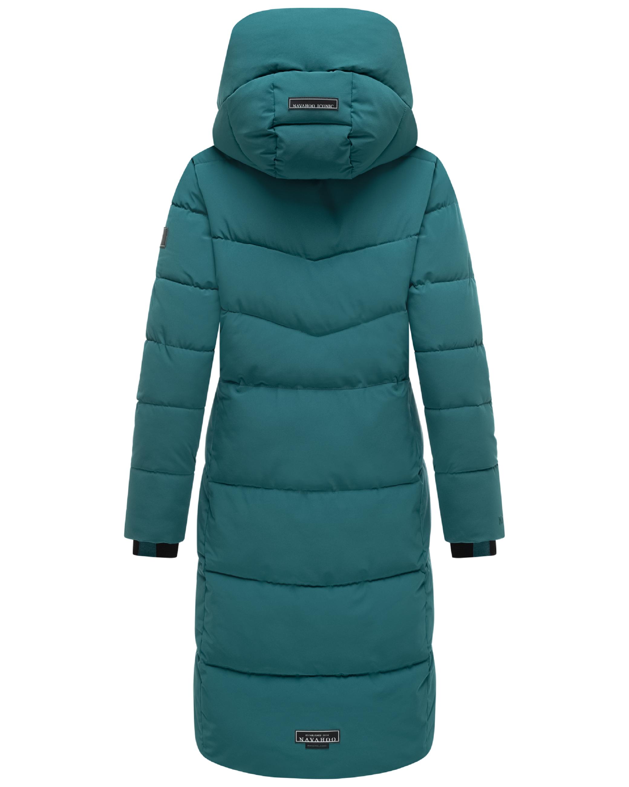 Wintermantel mit wasserdichten Reißverschlüssen "Schokokuss XIV" Ocean Green