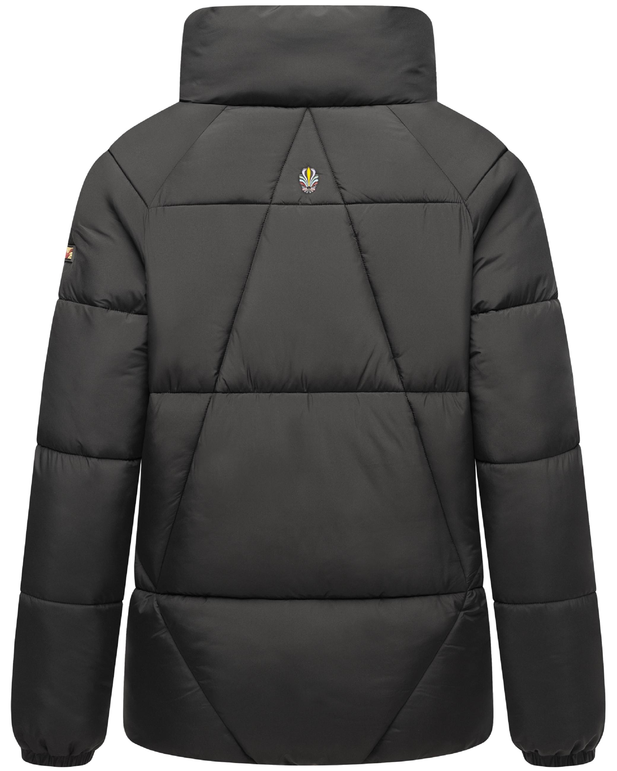 Oversized Winter Steppjacke "Schokolinaa 14" Black