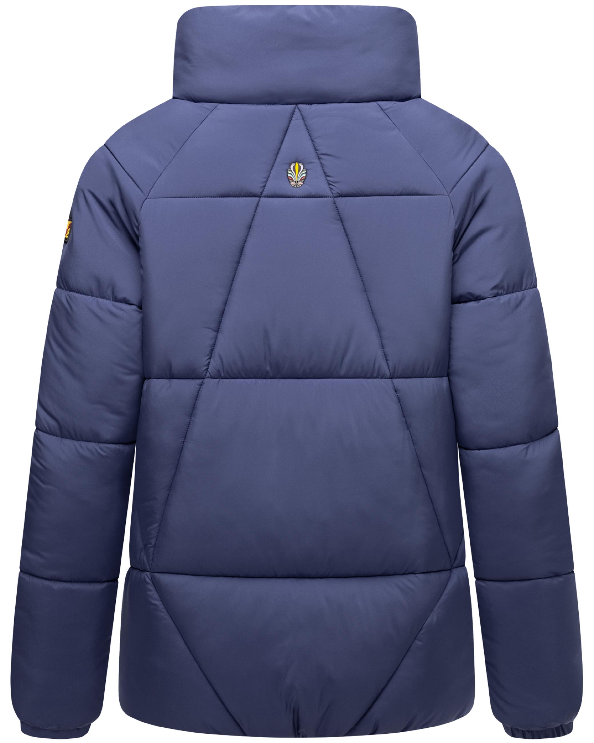 Oversized Winter Steppjacke "Schokolinaa 14" Blue Violet