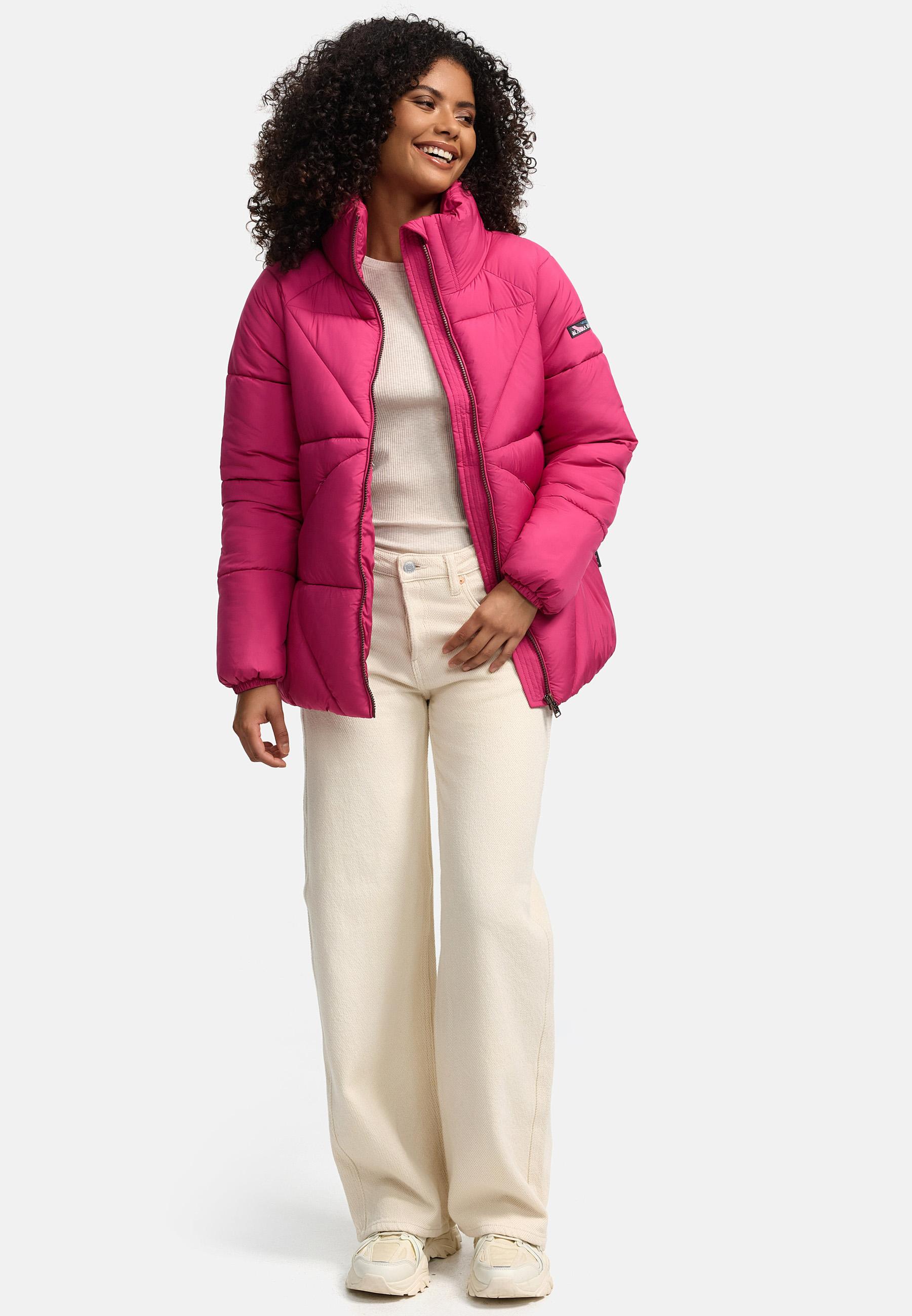 Oversized Winter Steppjacke "Schokolinaa 14" Sweet Berry