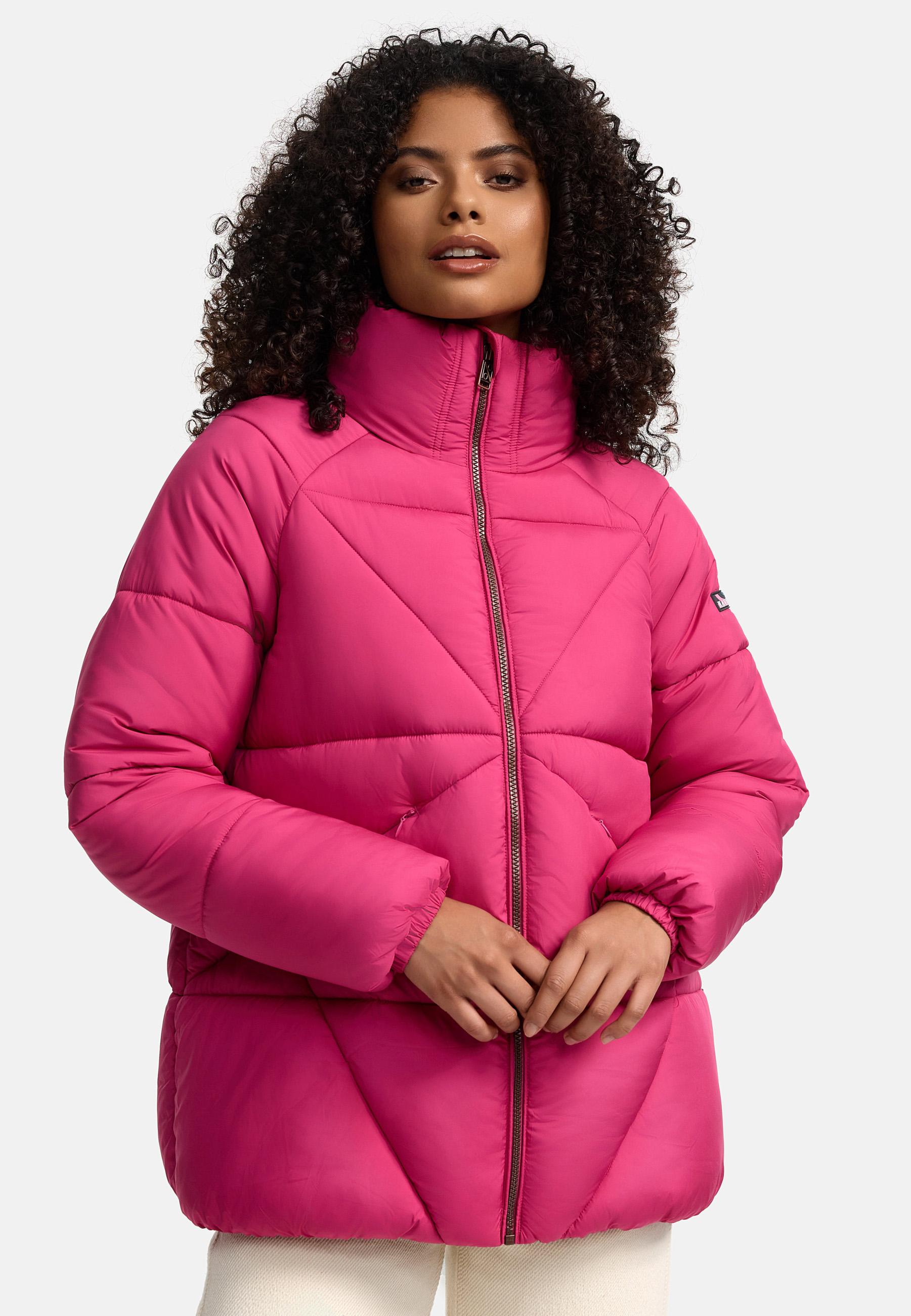 Oversized Winter Steppjacke "Schokolinaa 14" Sweet Berry