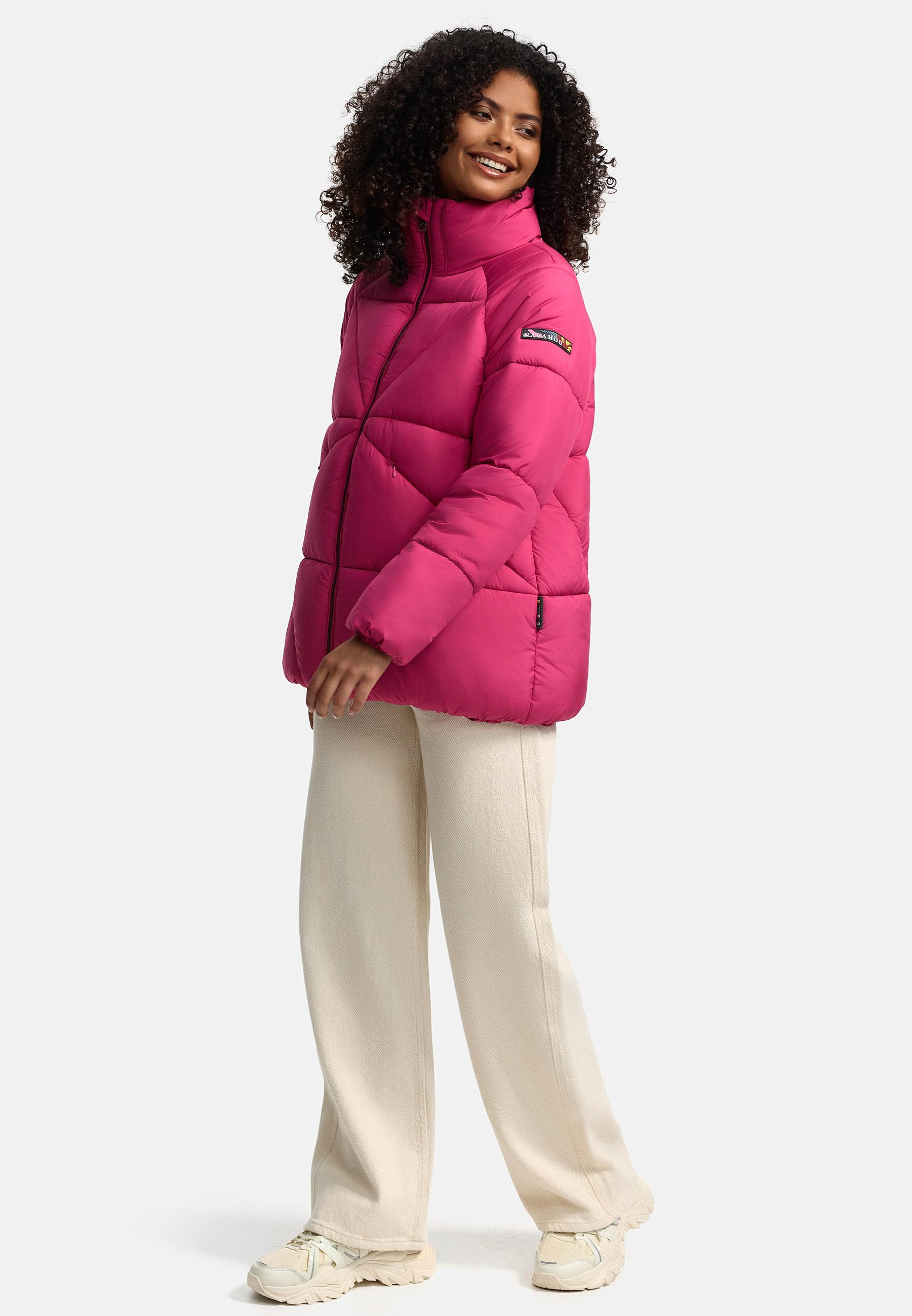 Oversized Winter Steppjacke "Schokolinaa 14" Sweet Berry