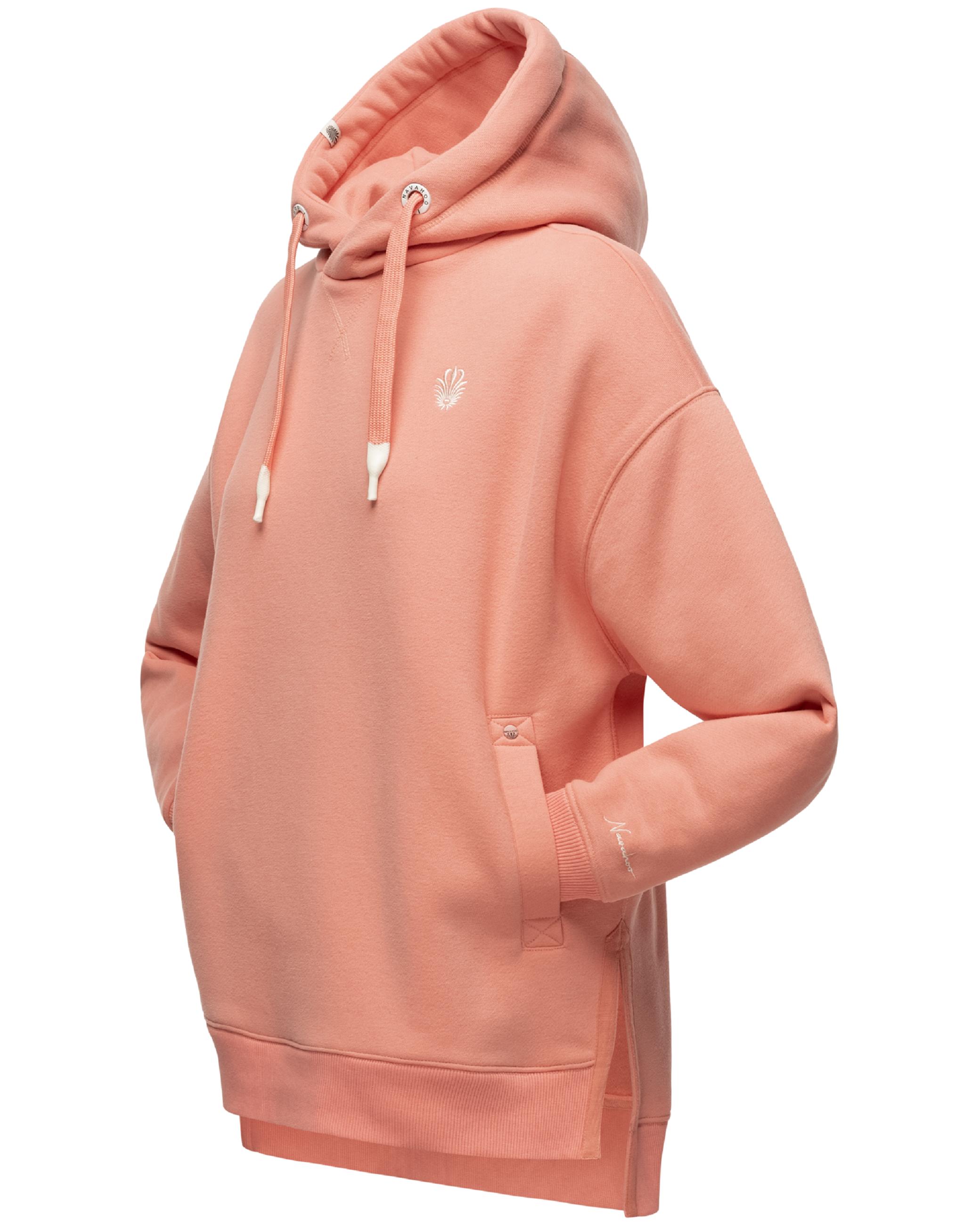 Weicher Oversize Hoodie "Silberengelchen" Apricot