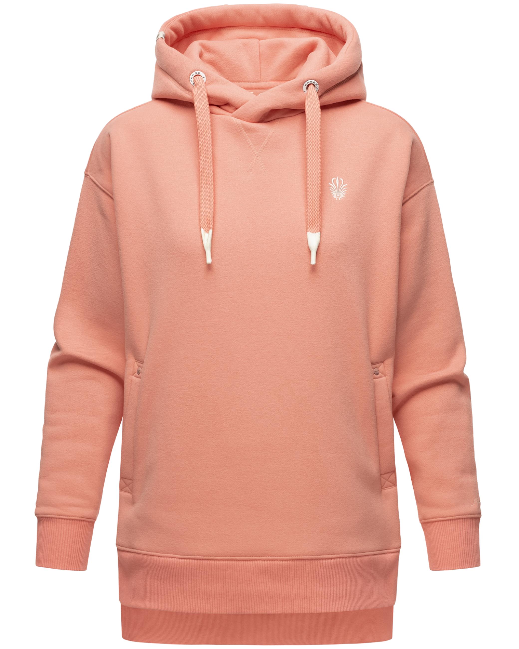 Weicher Oversize Hoodie "Silberengelchen" Apricot