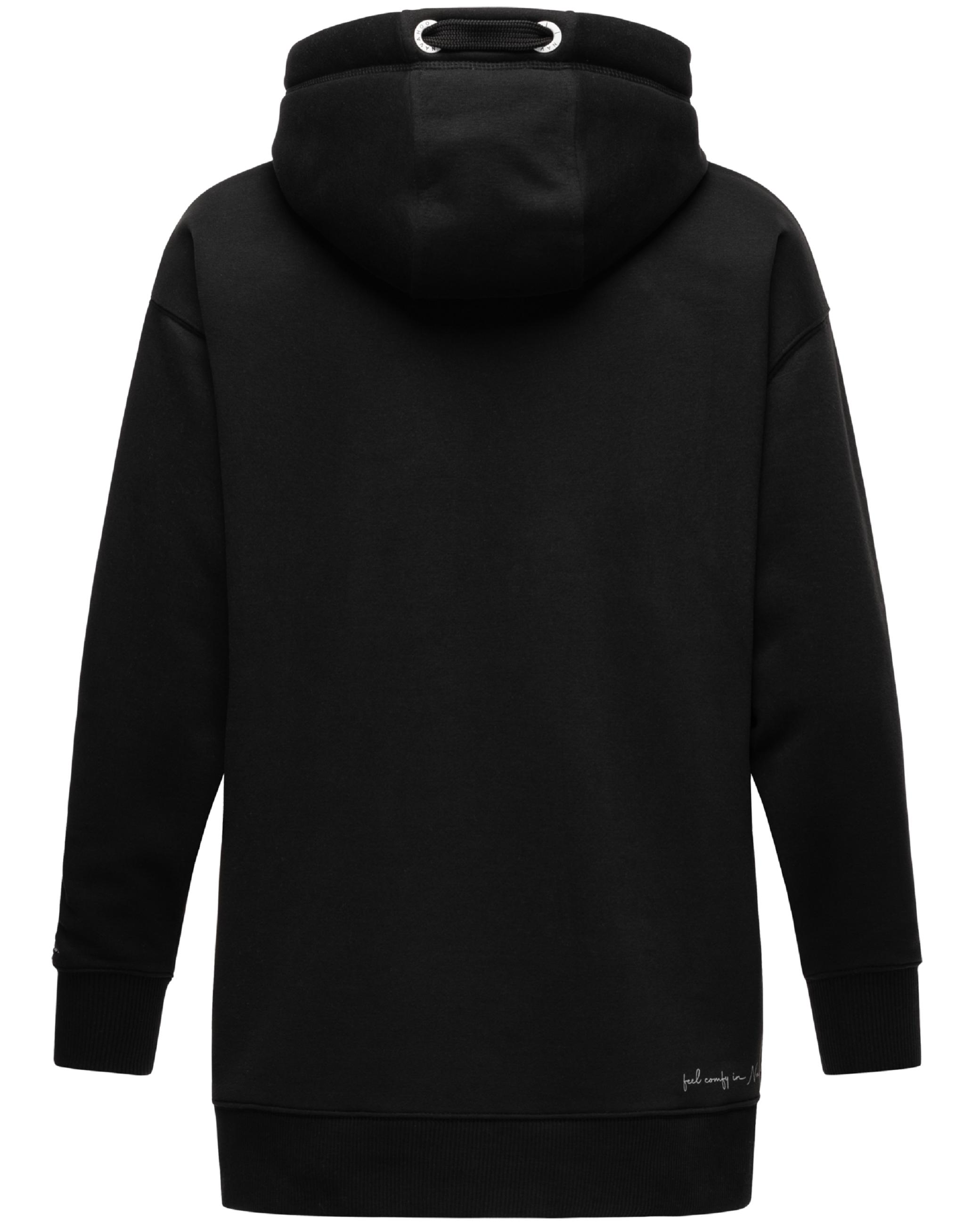 Weicher Oversize Hoodie "Silberengelchen" Black