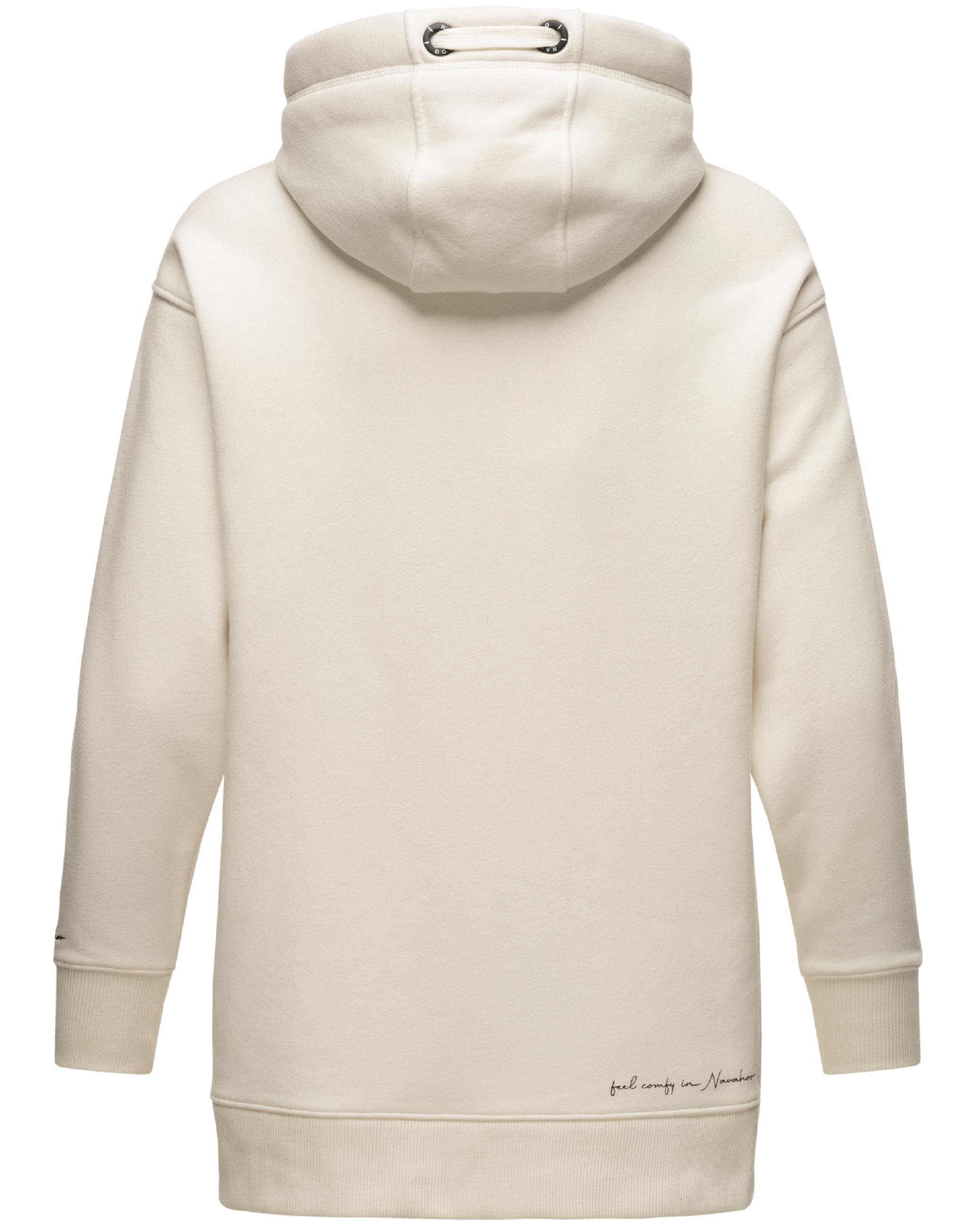 Weicher Oversize Hoodie "Silberengelchen" Offwhite