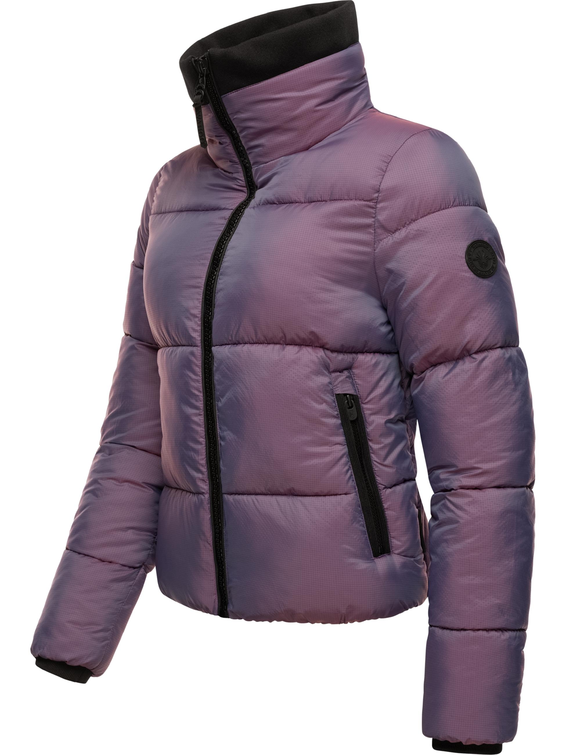 Schimmernde Steppjacke "Sternschnüppchen" Berry