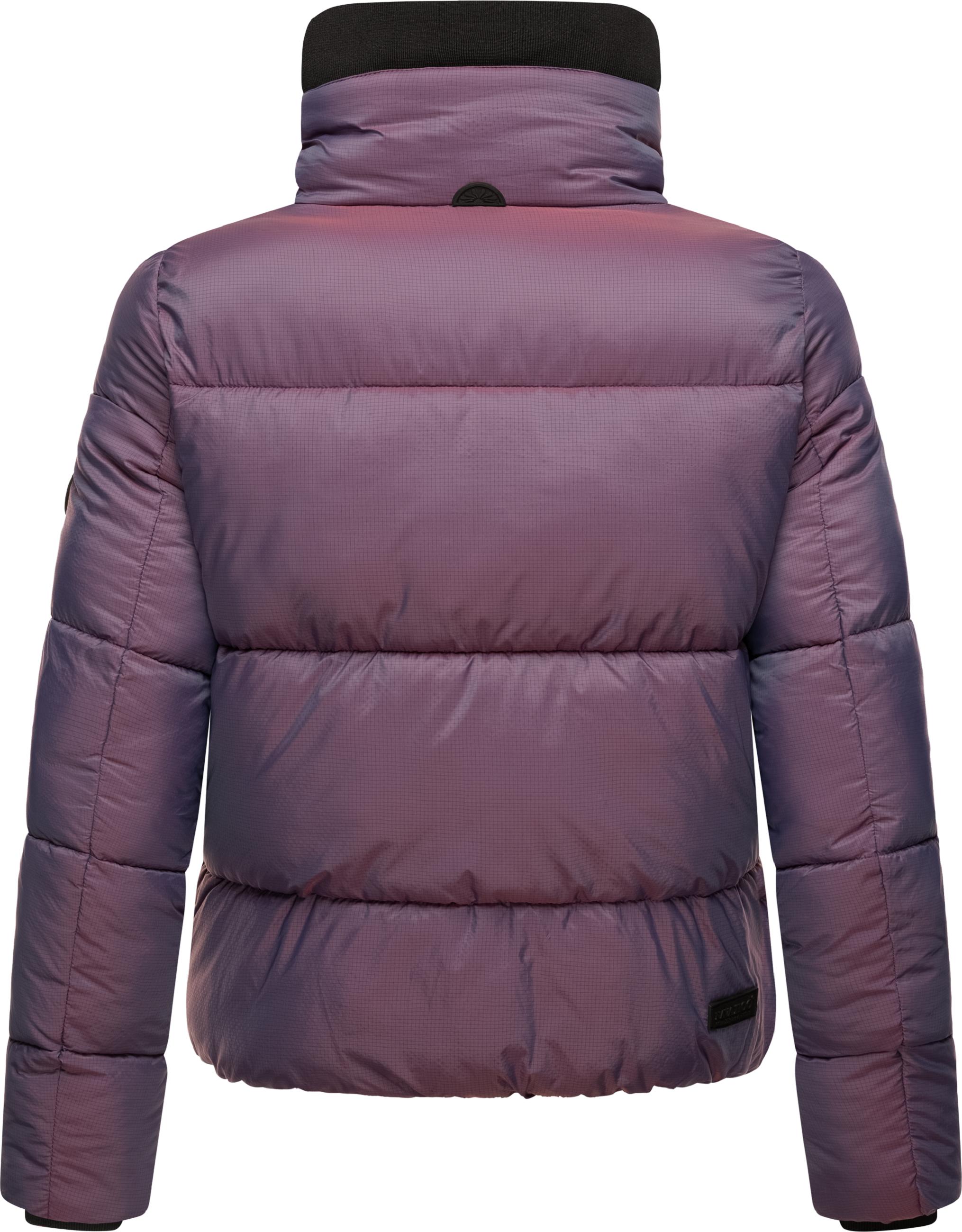 Schimmernde Steppjacke "Sternschnüppchen" Berry