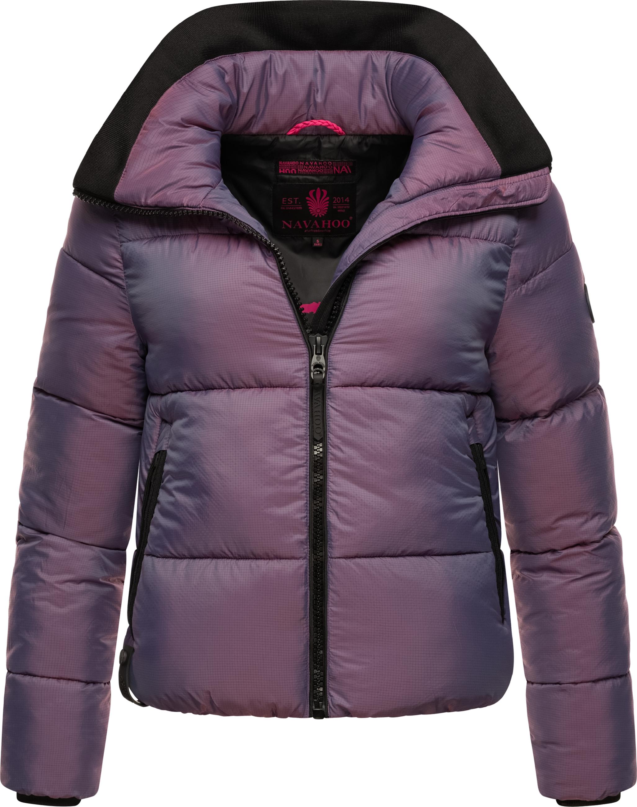 Schimmernde Steppjacke "Sternschnüppchen" Berry