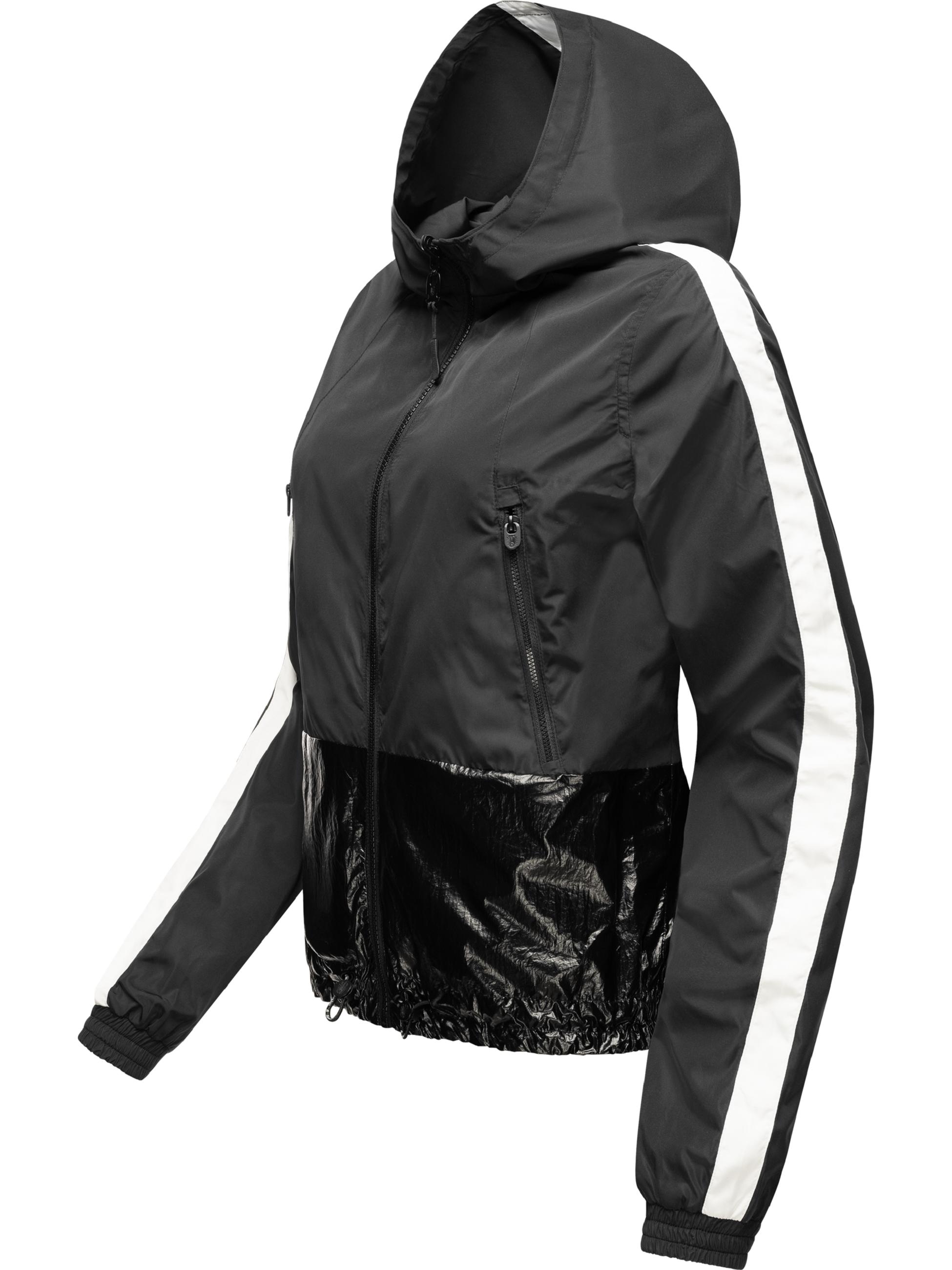 Leichte Übergangsjacke zum Wenden "Sunitaa" Black