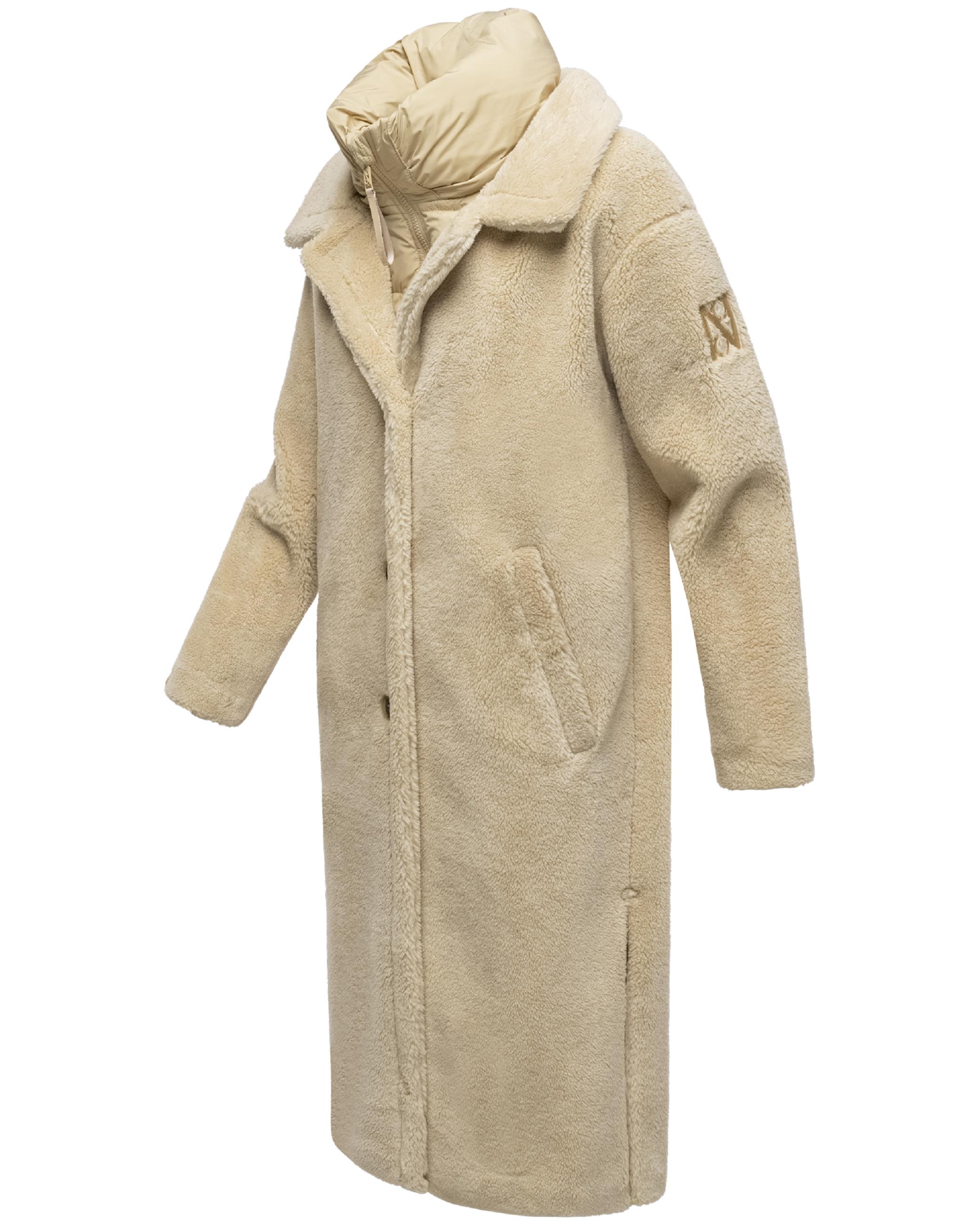 Plüschmantel aus Teddyfleece "Teddyzauber 14" Beige