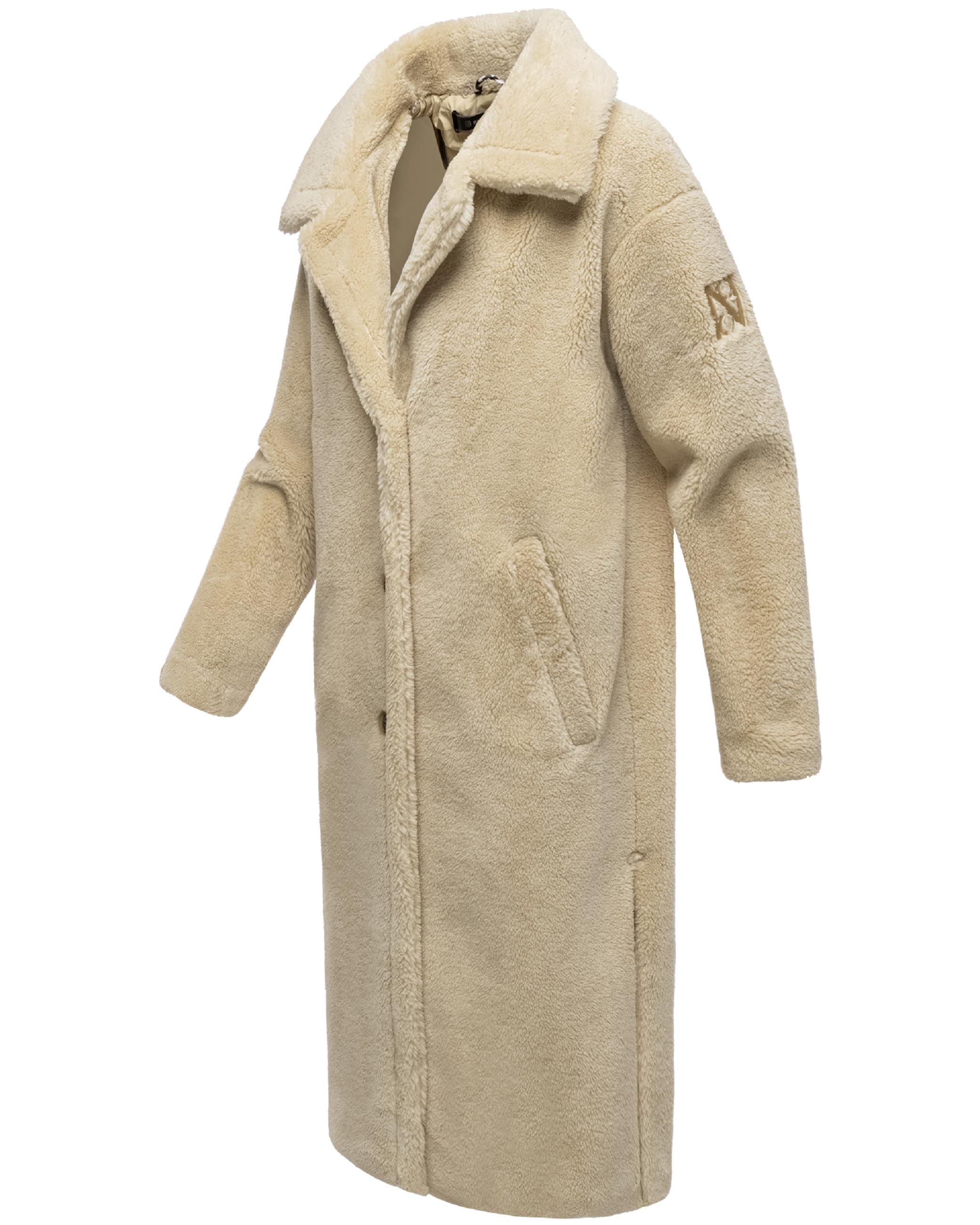 Plüschmantel aus Teddyfleece "Teddyzauber 14" Beige
