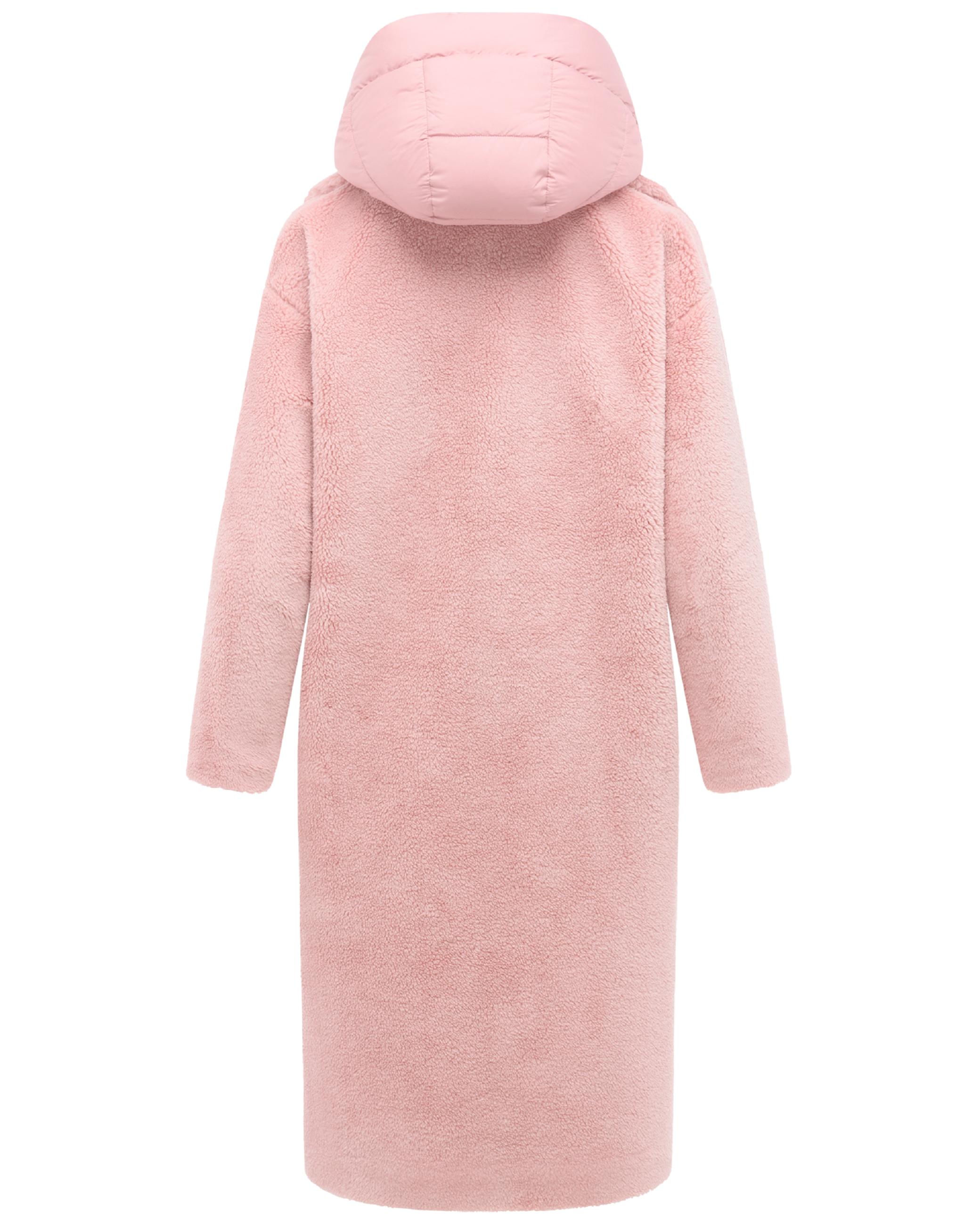 Plüschmantel aus Teddyfleece "Teddyzauber 14" Powder Rose