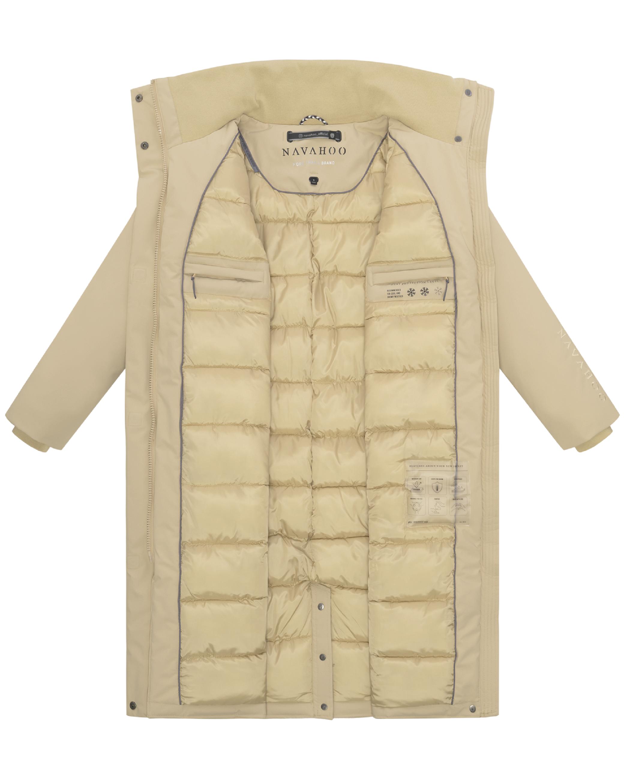 Wintermantel "Traumblüte 14" Beige