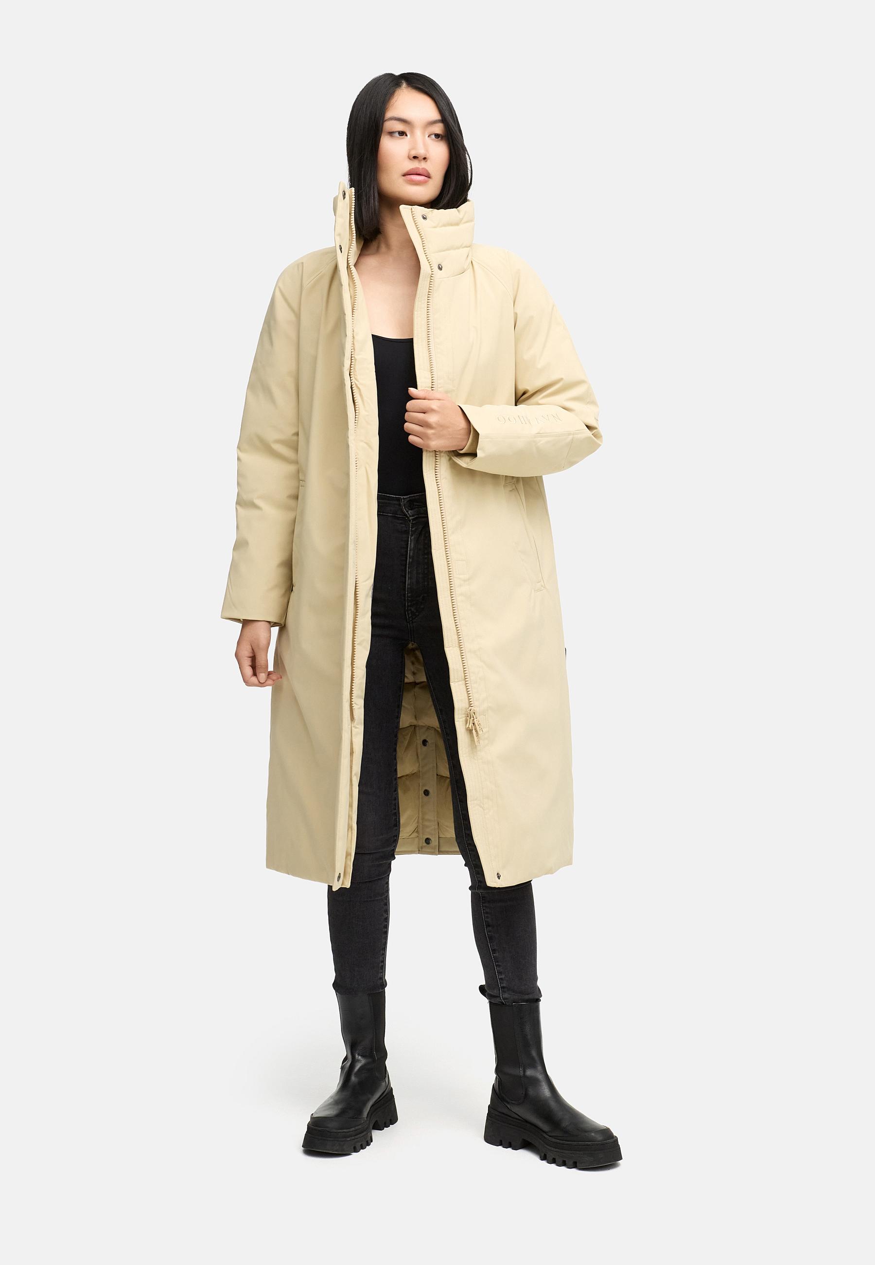 Wintermantel "Traumblüte 14" Beige