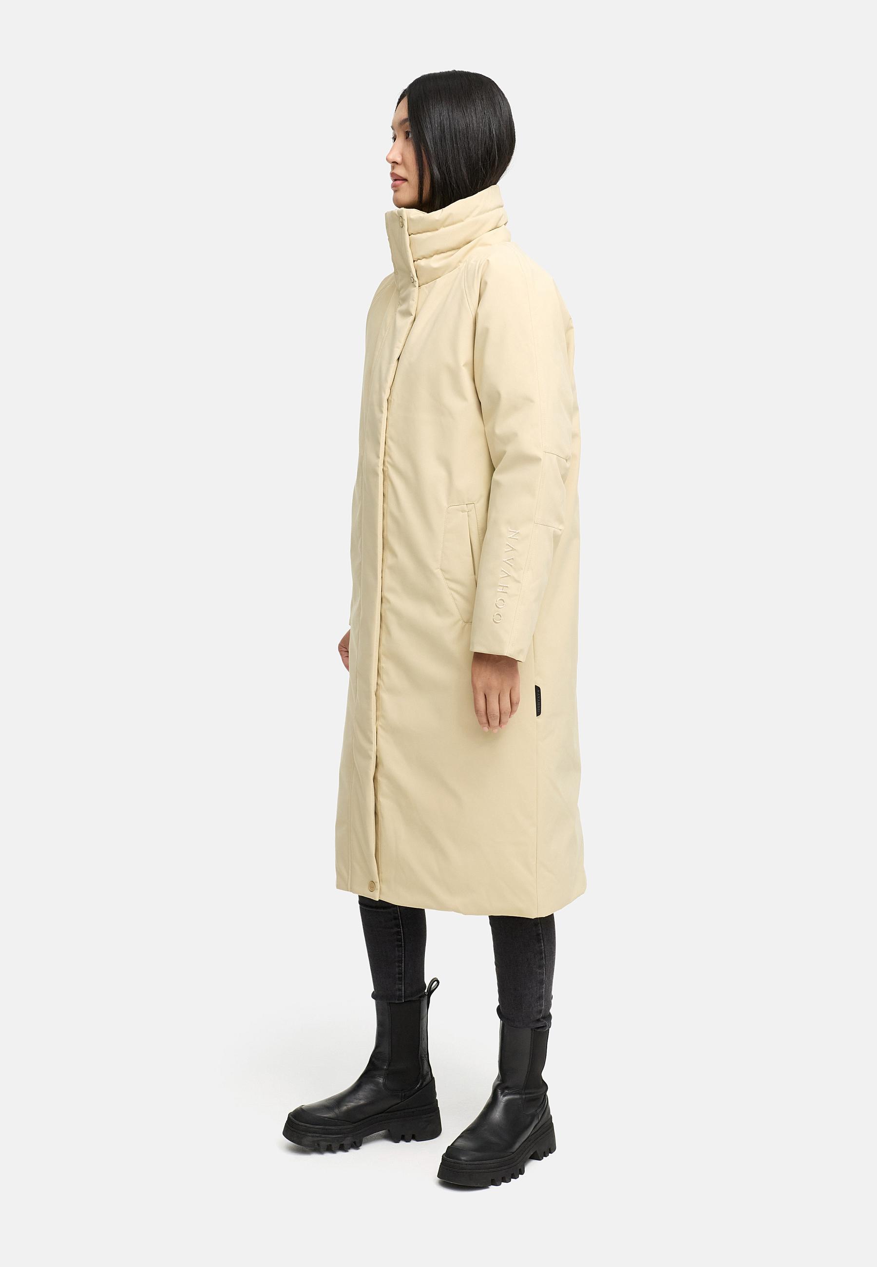 Wintermantel "Traumblüte 14" Beige