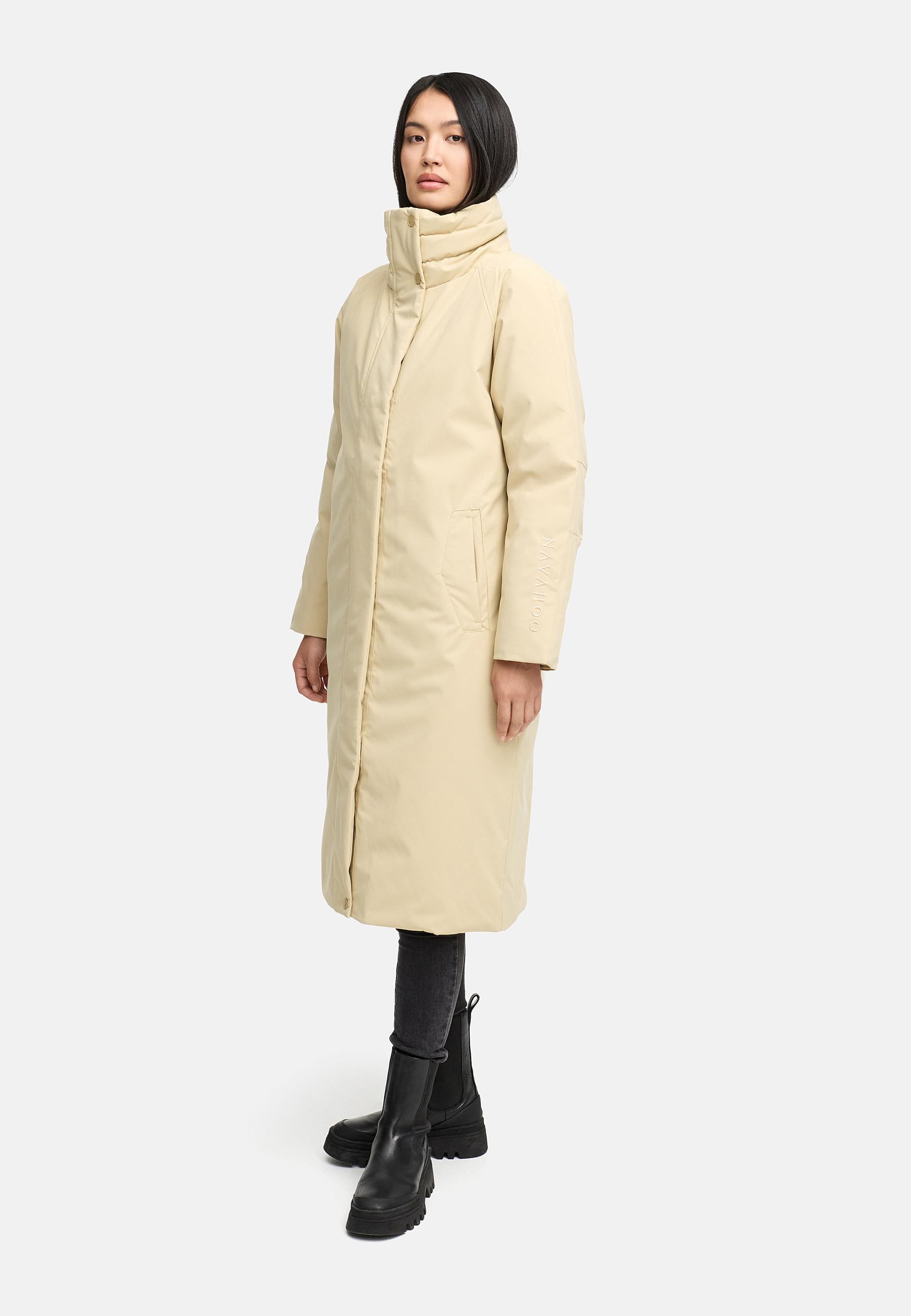 Wintermantel "Traumblüte 14" Beige