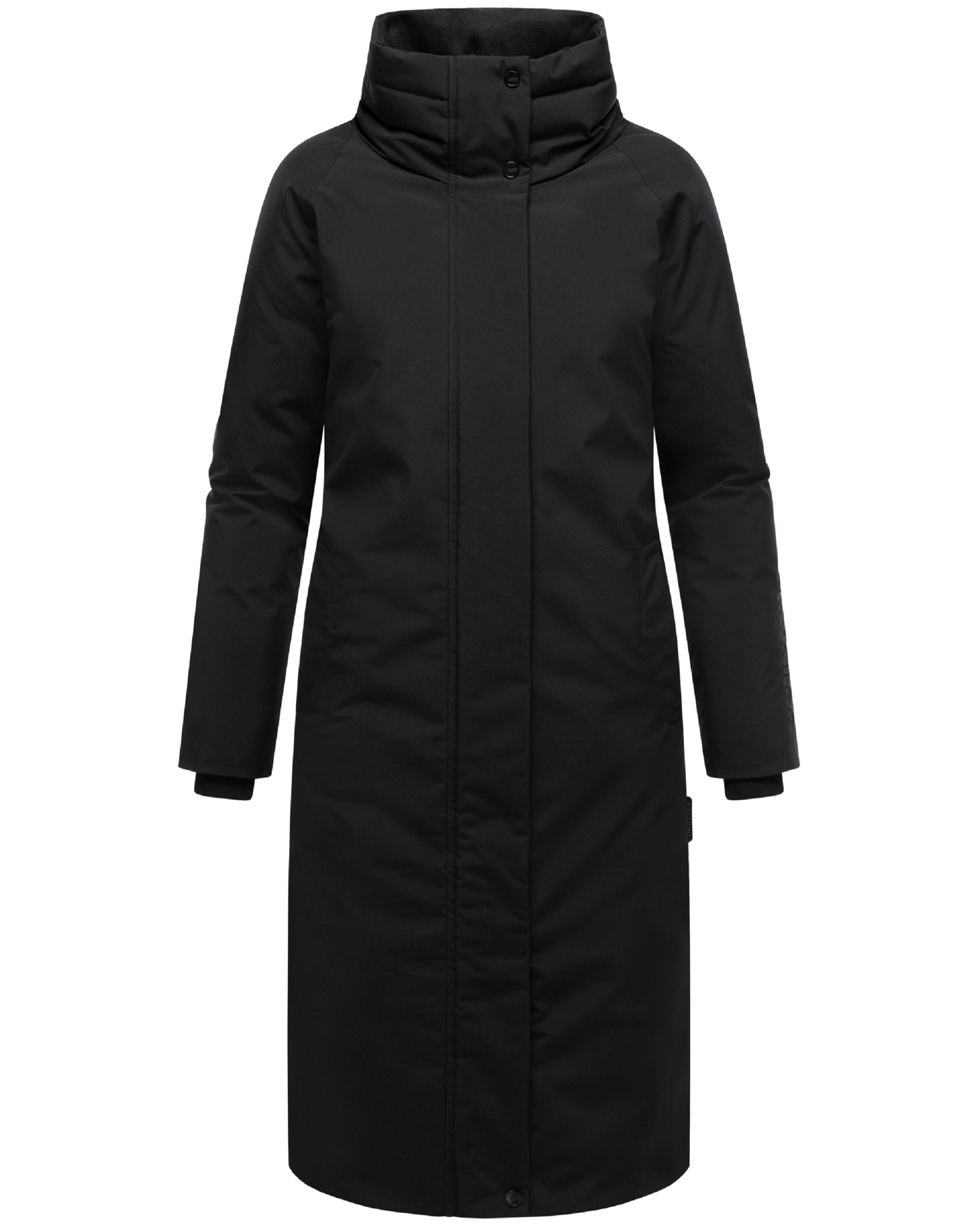 Wintermantel "Traumblüte 14" Black