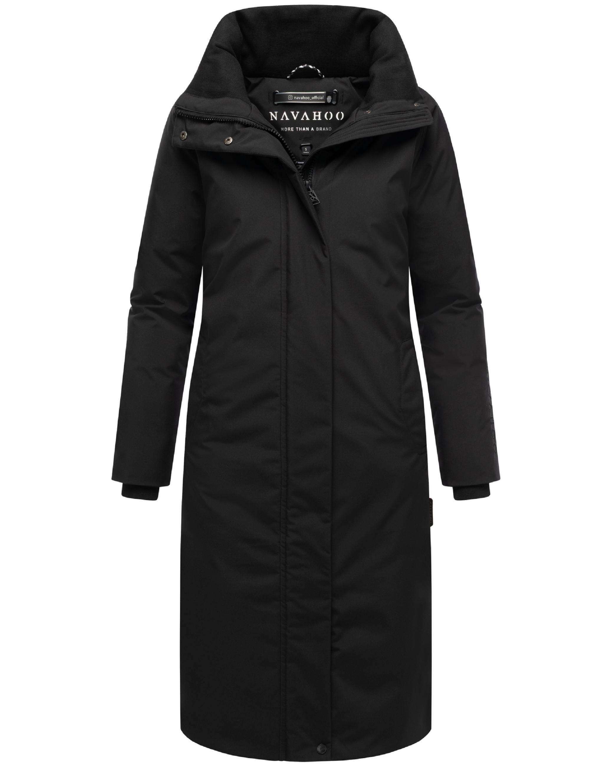 Wintermantel "Traumblüte 14" Black