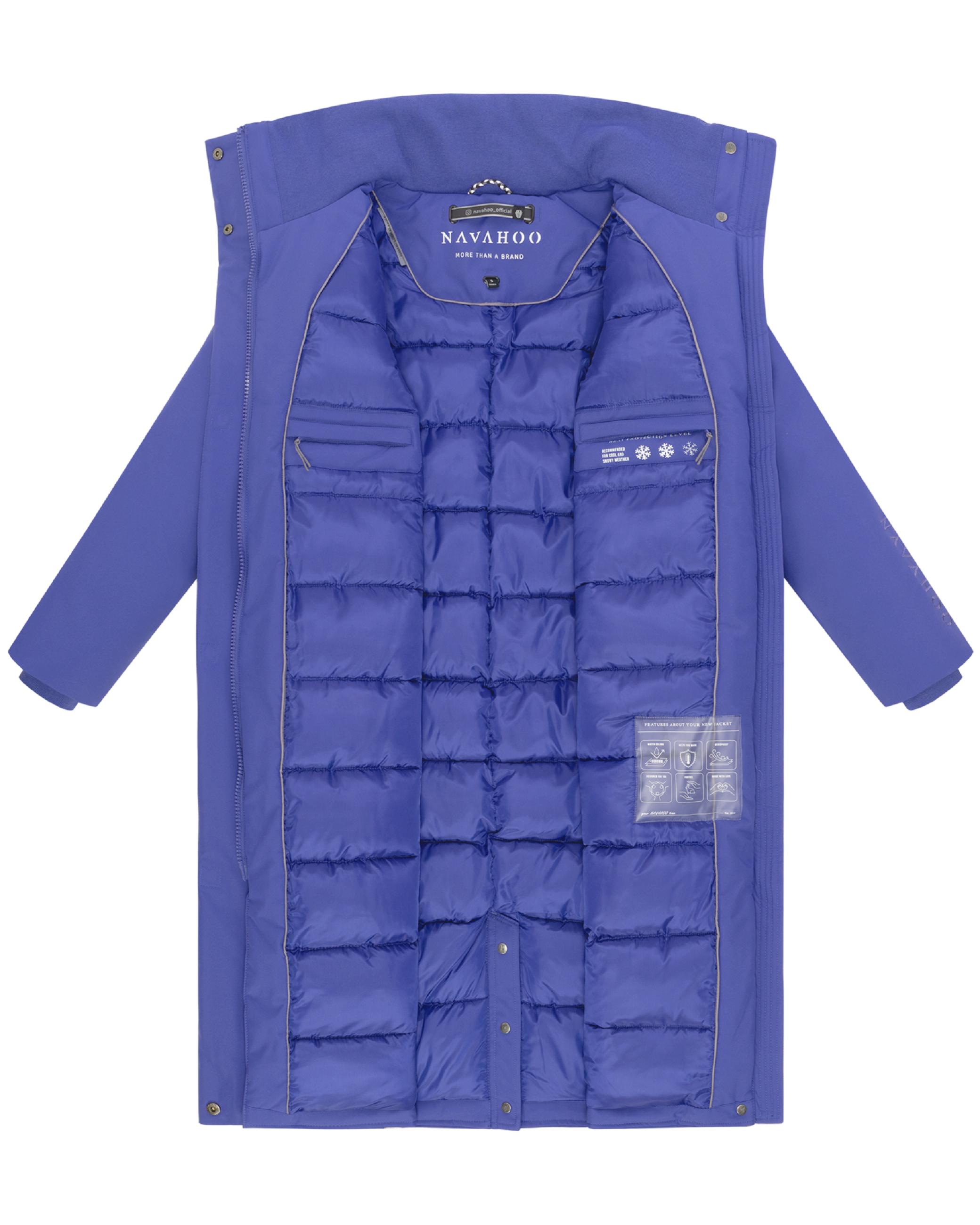Wintermantel "Traumblüte 14" Blue Violet