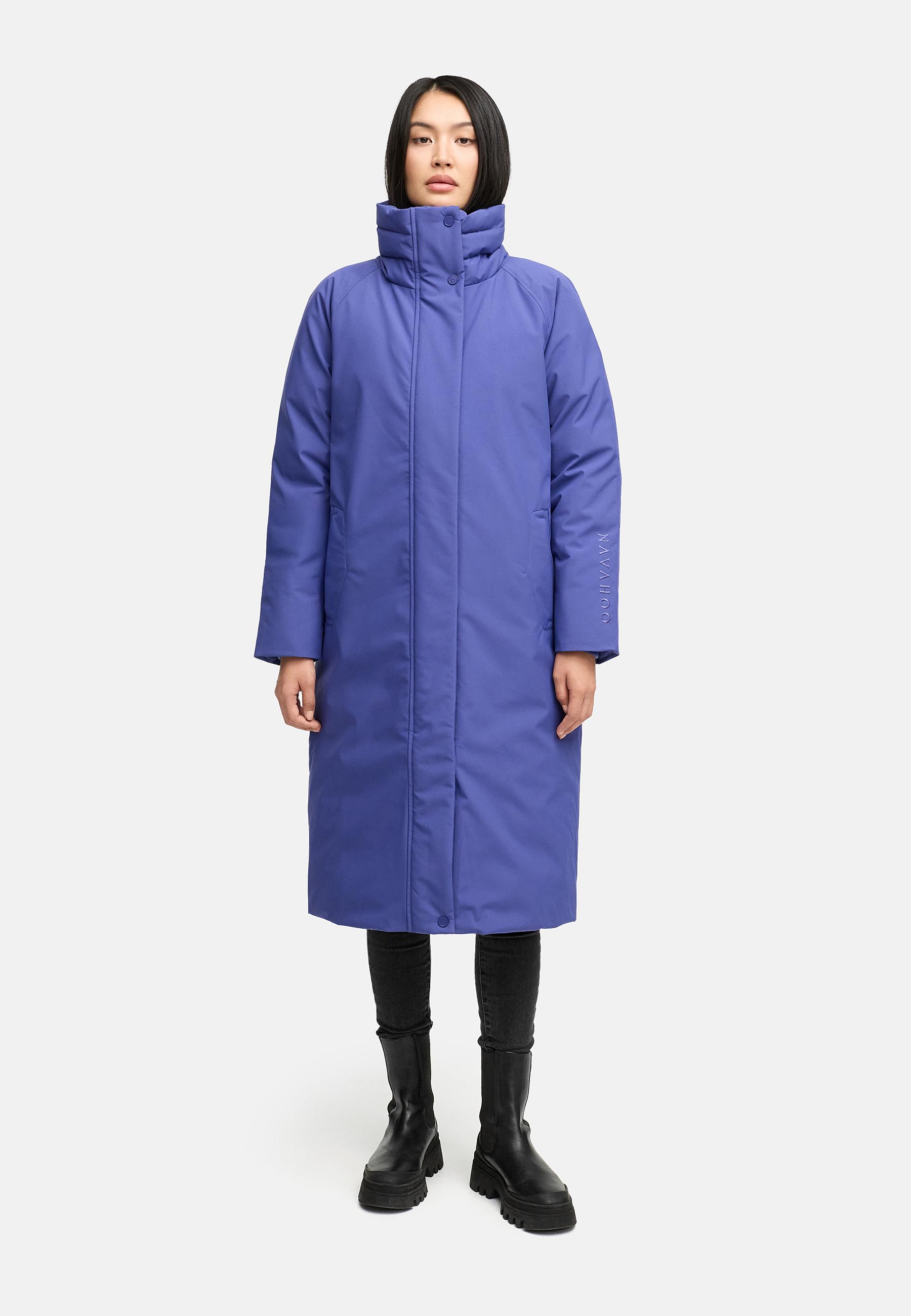 Wintermantel "Traumblüte 14" Blue Violet