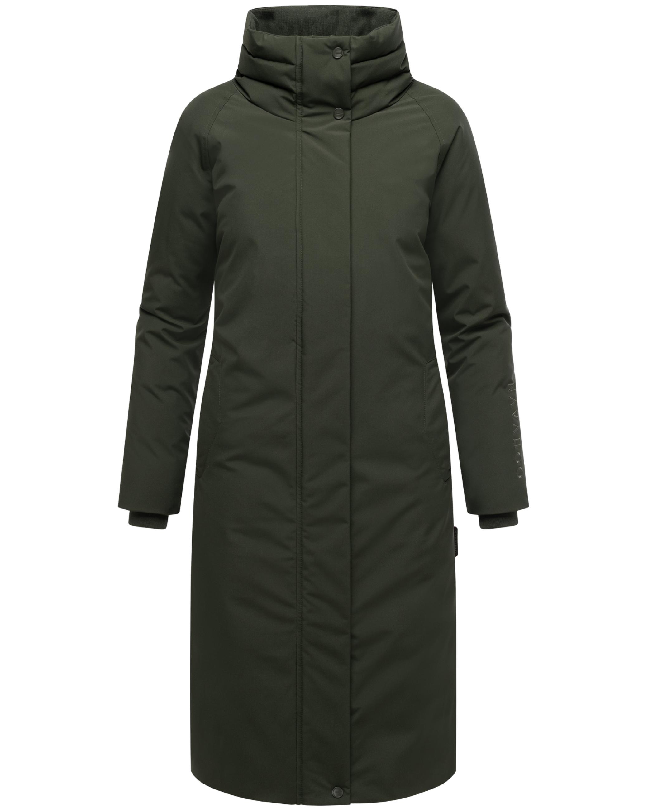 Wintermantel "Traumblüte 14" Dark Olive
