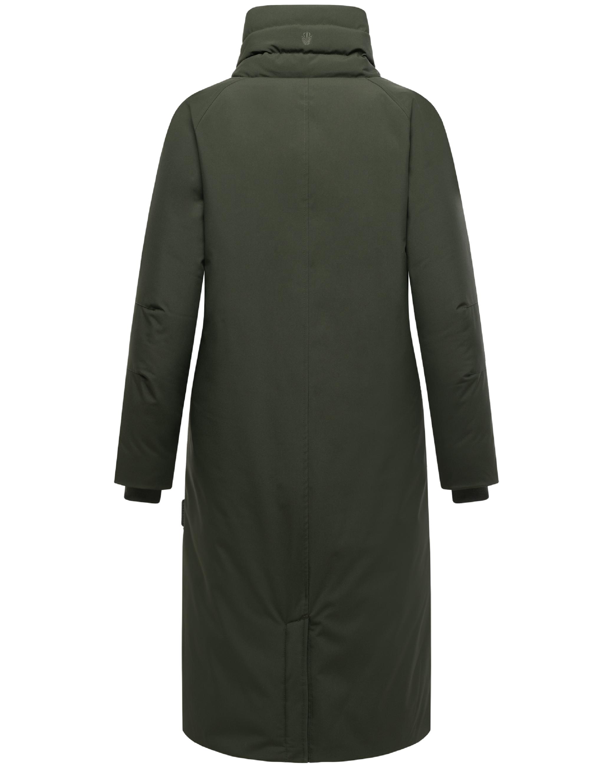 Wintermantel "Traumblüte 14" Dark Olive