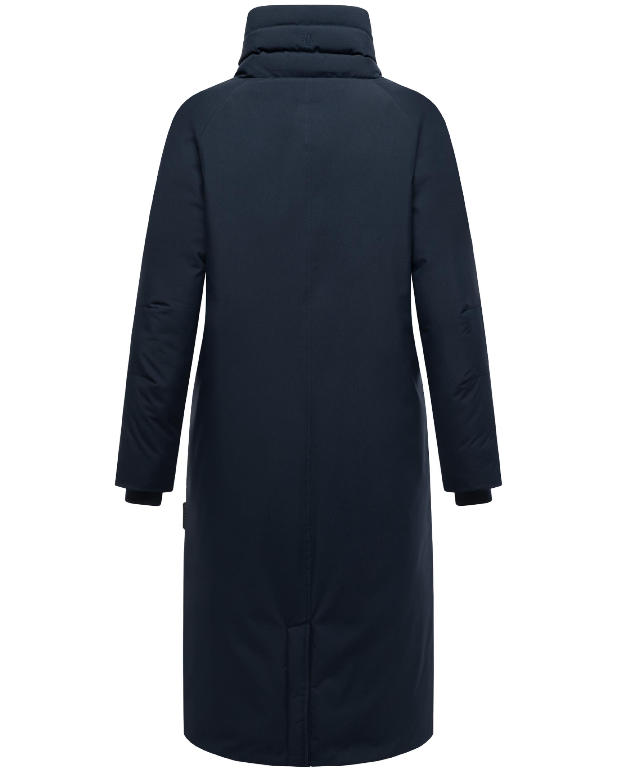 Wintermantel "Traumblüte 14" Navy