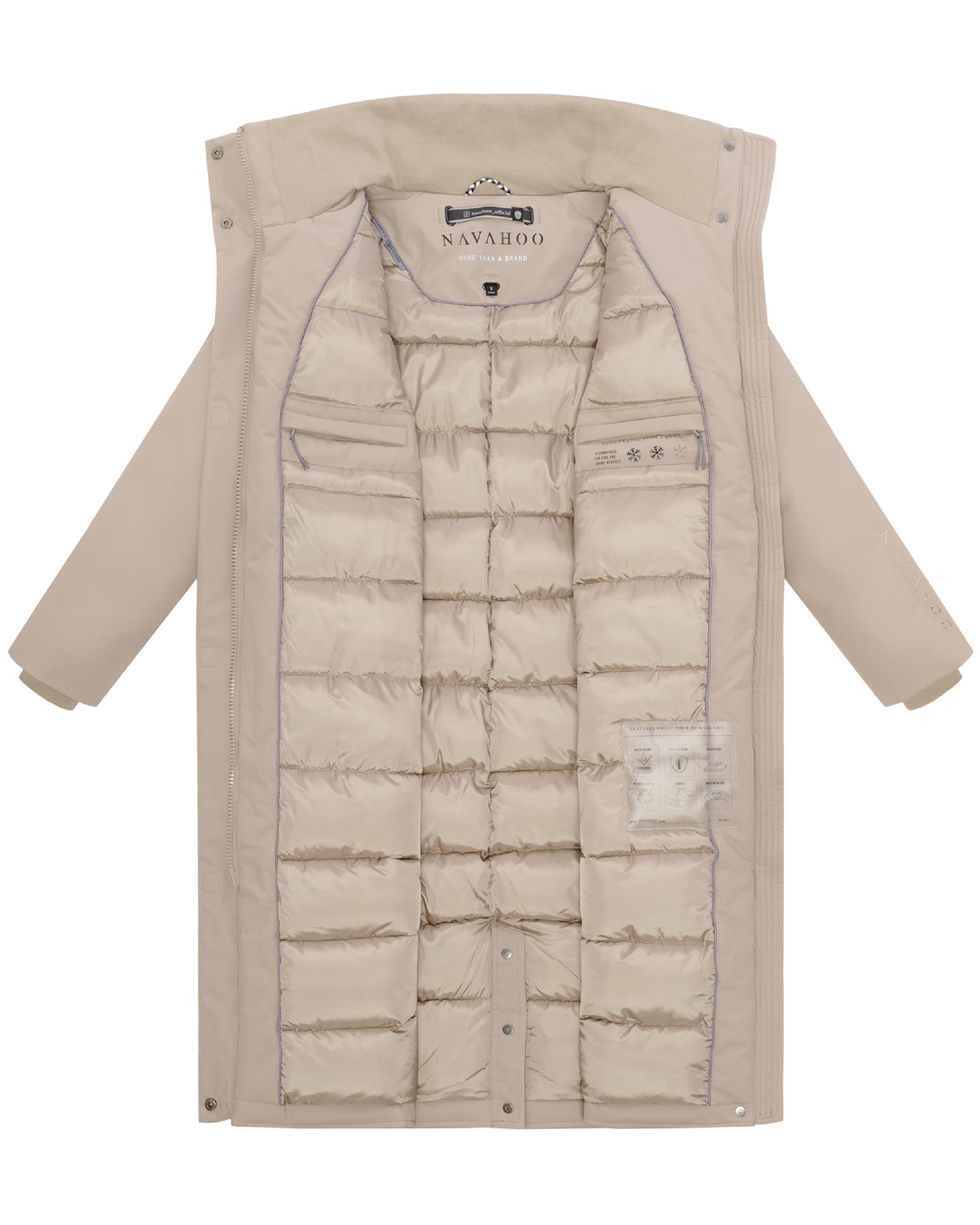 Wintermantel "Traumblüte 14" Taupe Grey