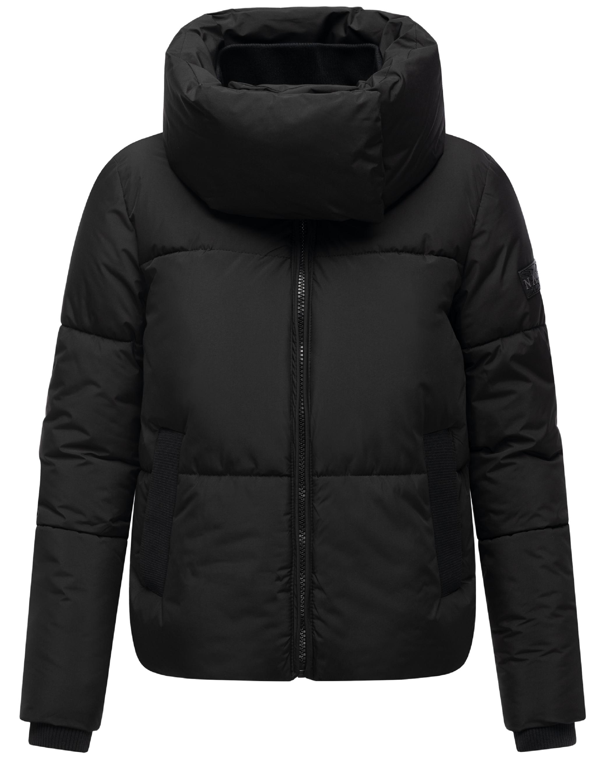 Winter Steppjacke mit hohem Kragen "Traumelfe 14" Black