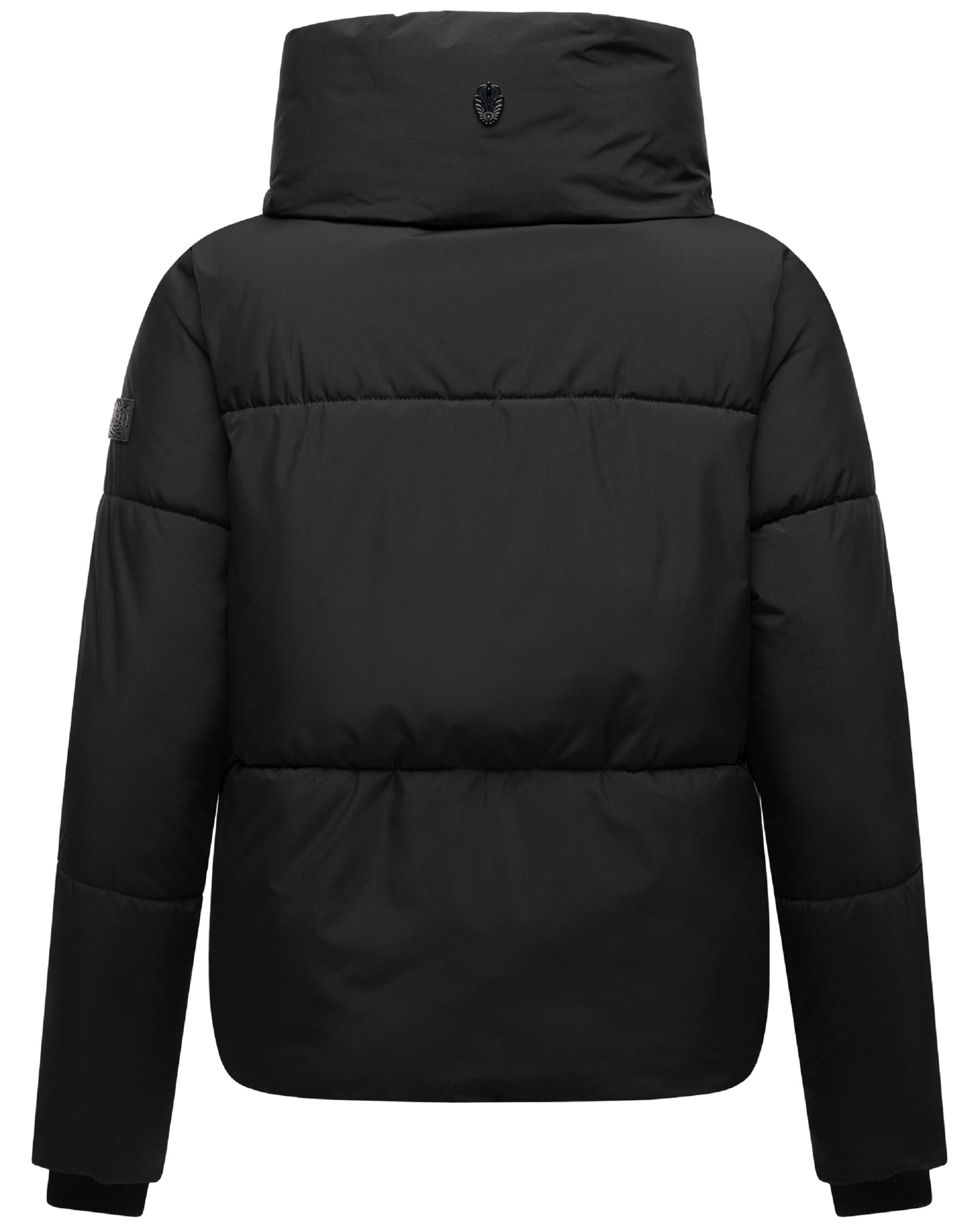 Winter Steppjacke mit hohem Kragen "Traumelfe 14" Black