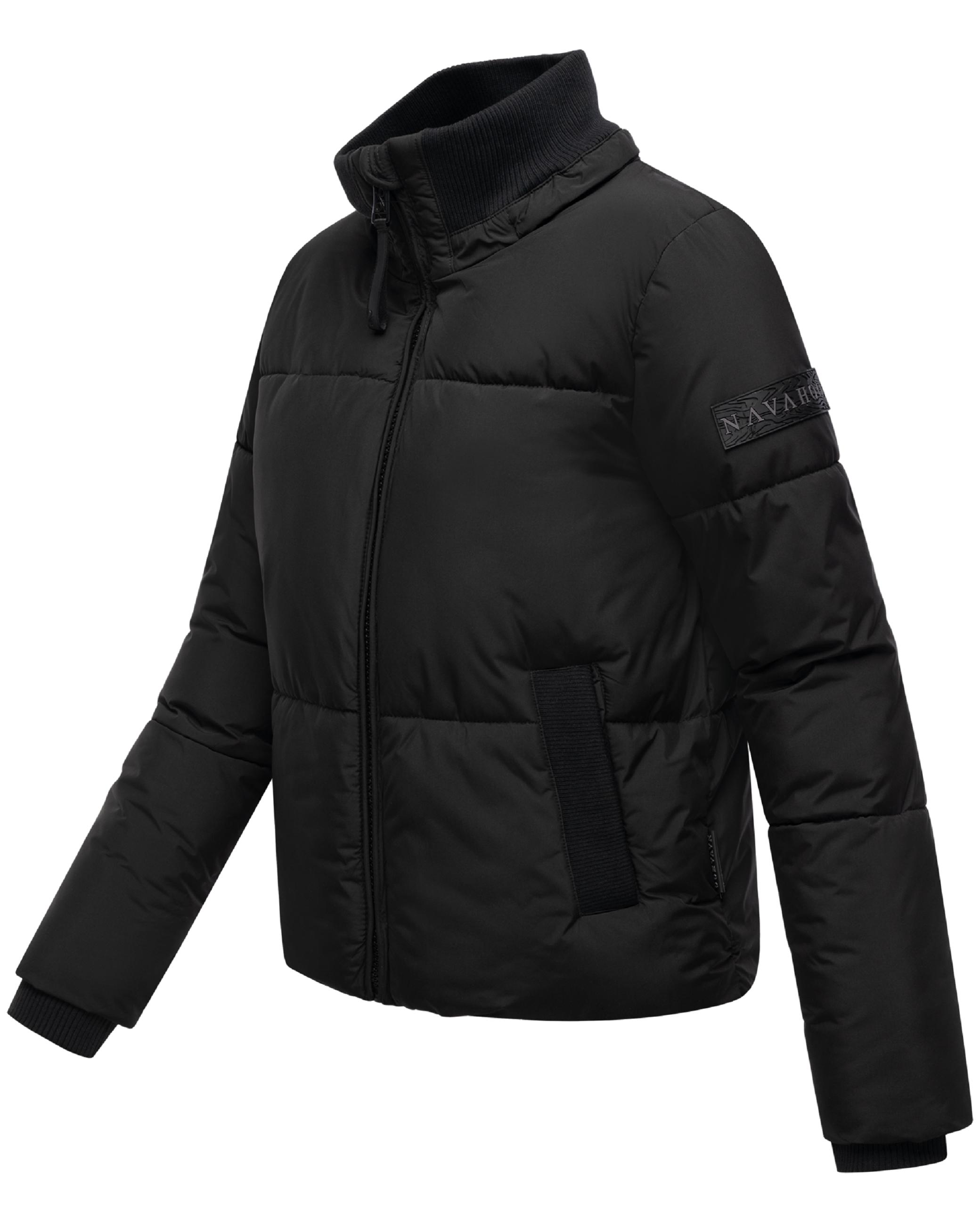 Winter Steppjacke mit hohem Kragen "Traumelfe 14" Black