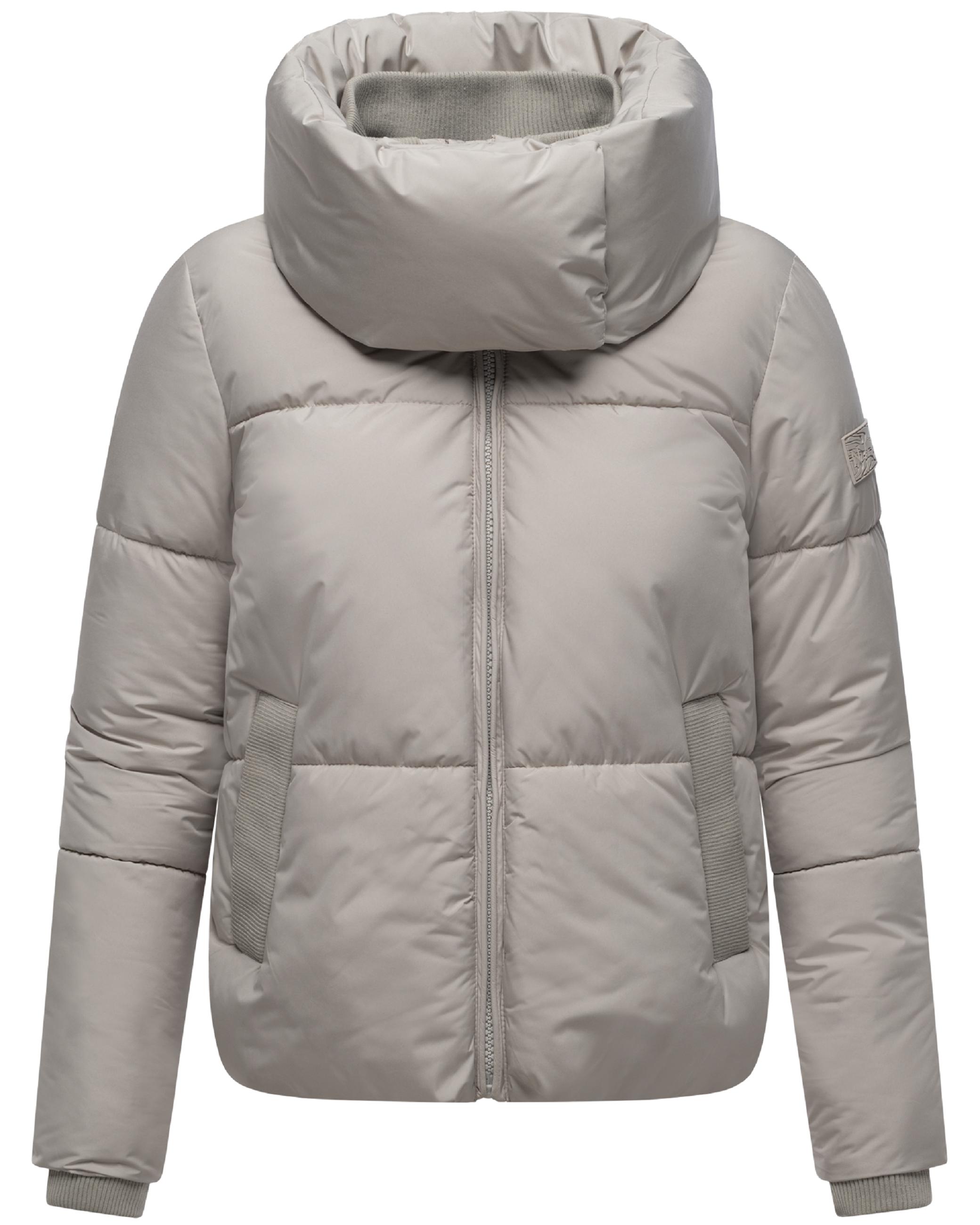 Winter Steppjacke mit hohem Kragen "Traumelfe 14" Bone