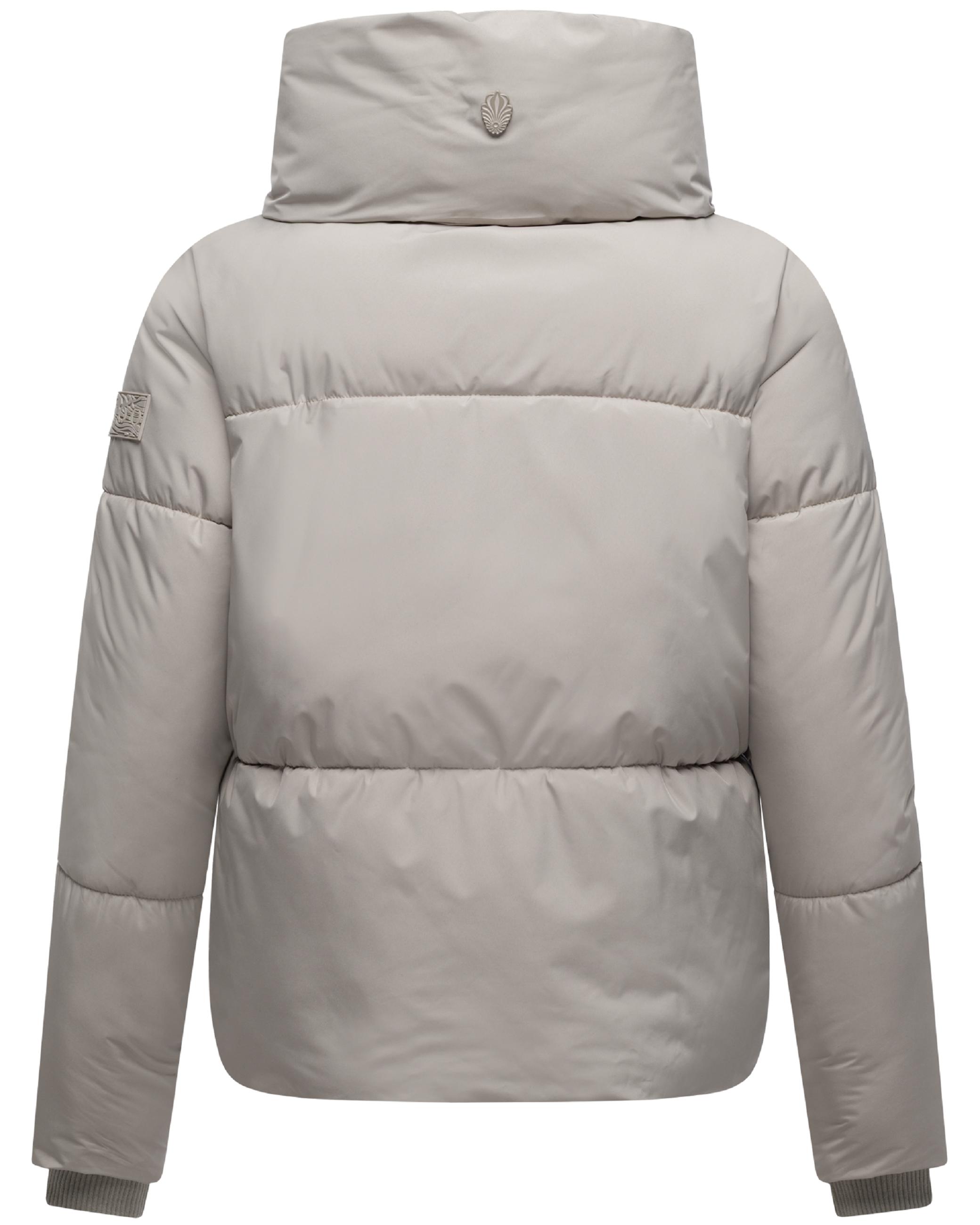 Winter Steppjacke mit hohem Kragen "Traumelfe 14" Bone