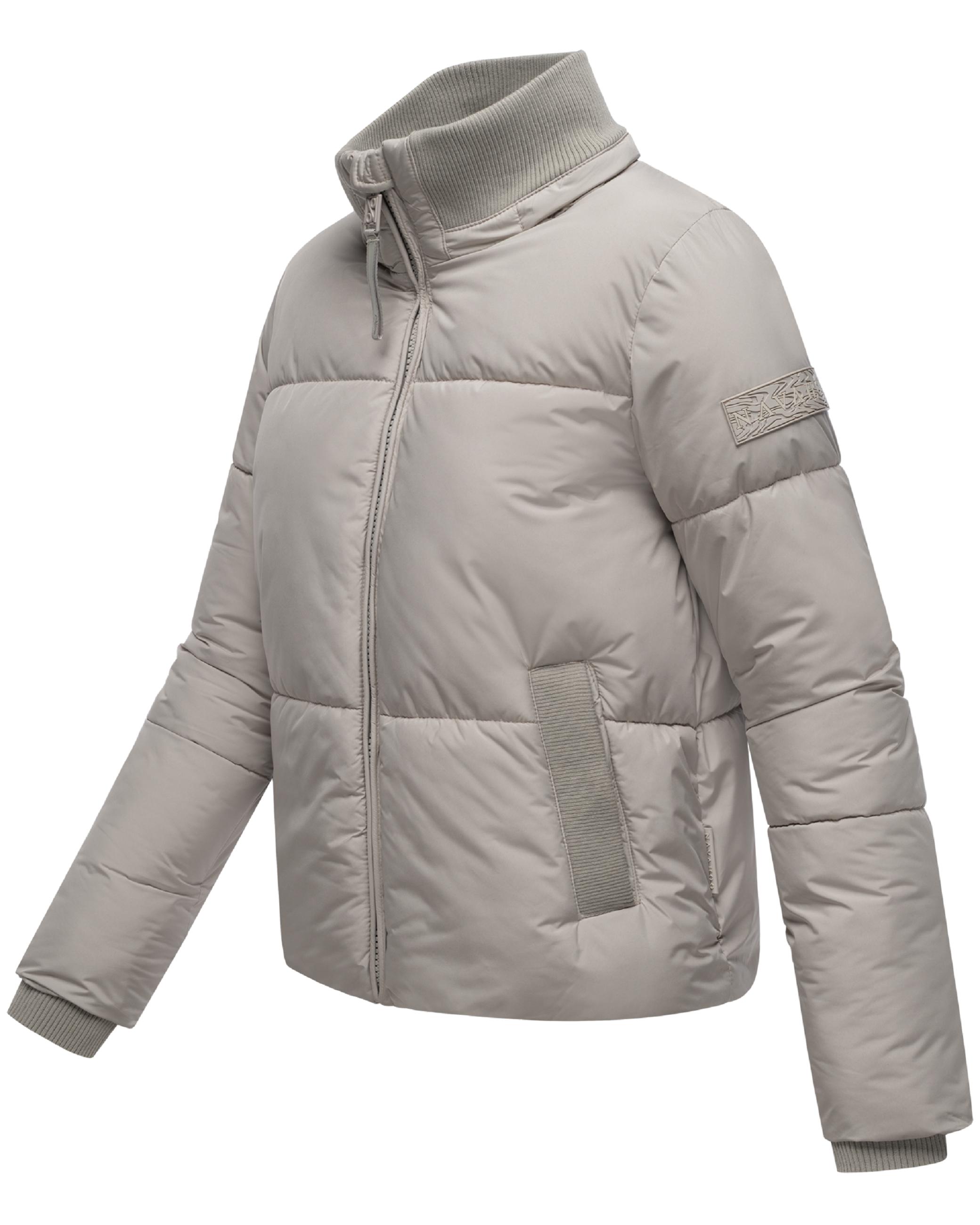 Winter Steppjacke mit hohem Kragen "Traumelfe 14" Bone