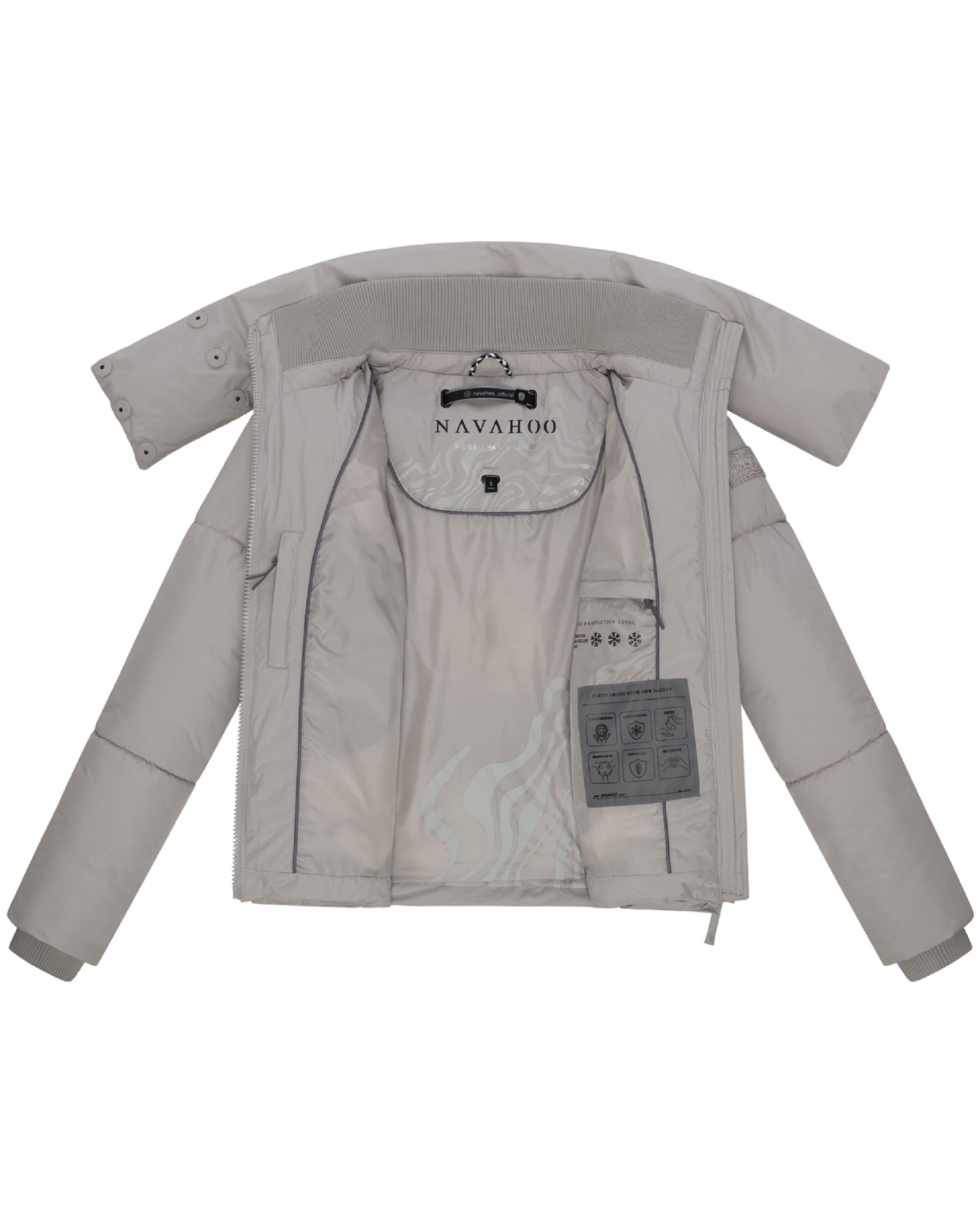 Winter Steppjacke mit hohem Kragen "Traumelfe 14" Bone