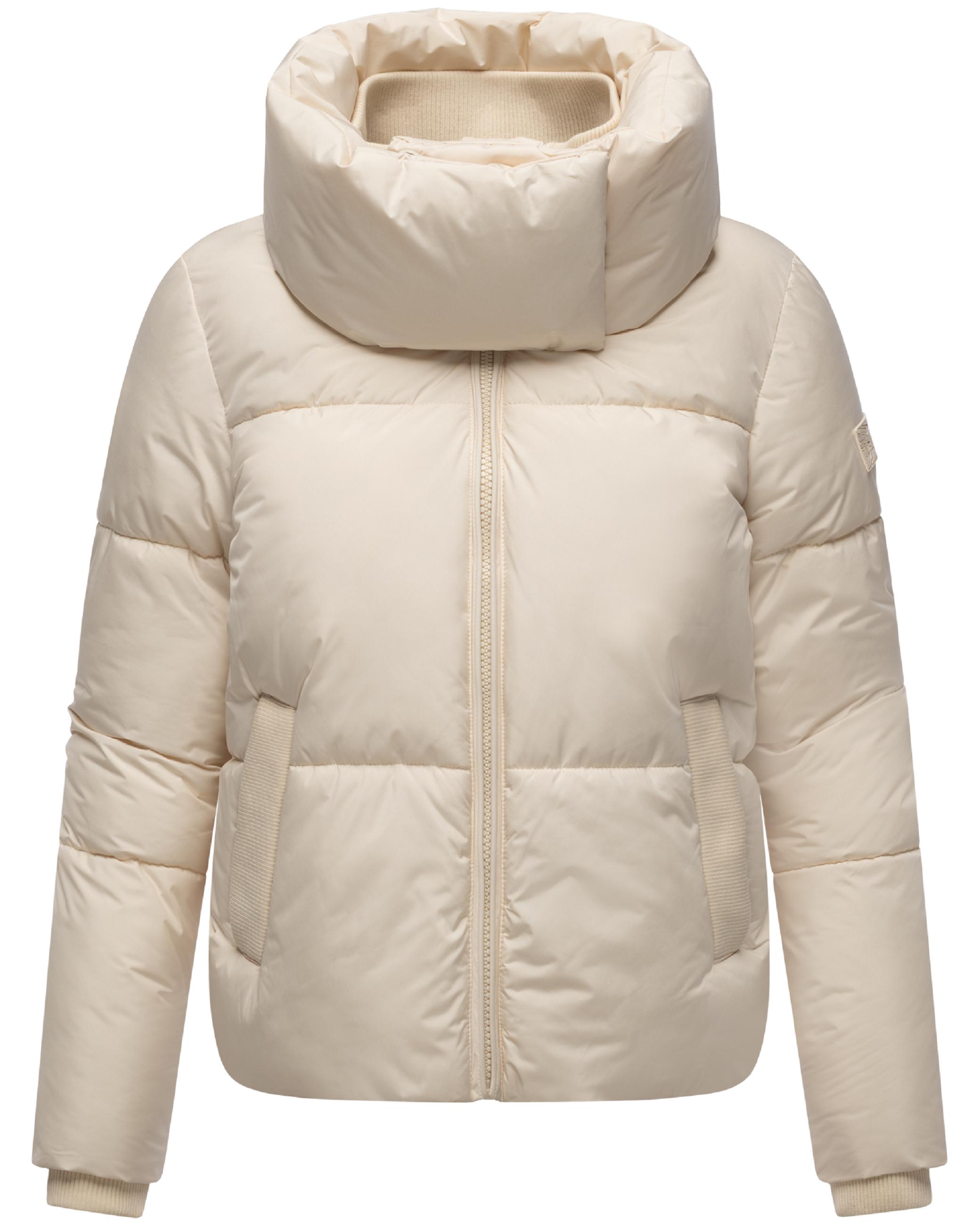 Winter Steppjacke mit hohem Kragen "Traumelfe 14" Cream