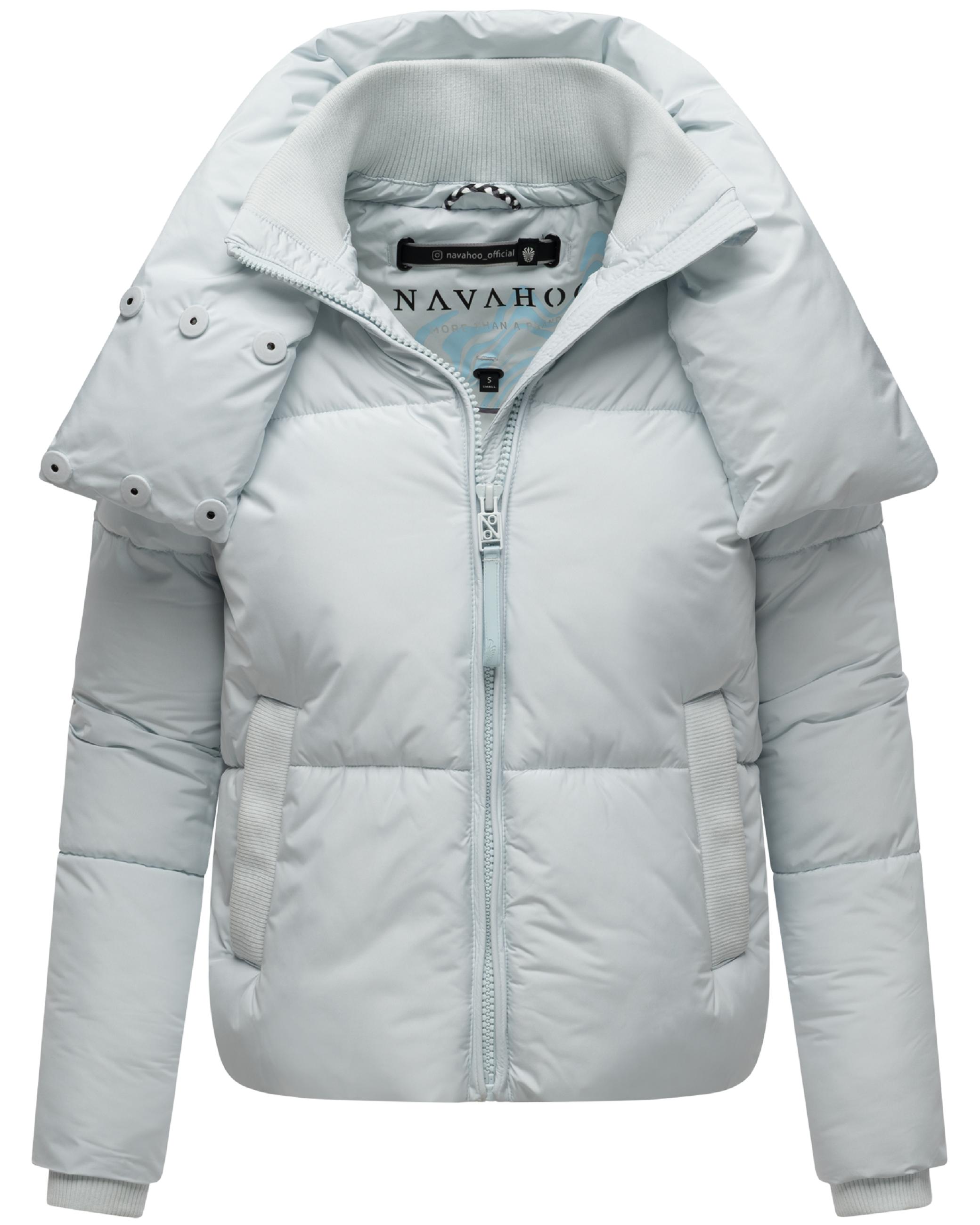 Winter Steppjacke mit hohem Kragen "Traumelfe 14" Ice Blue