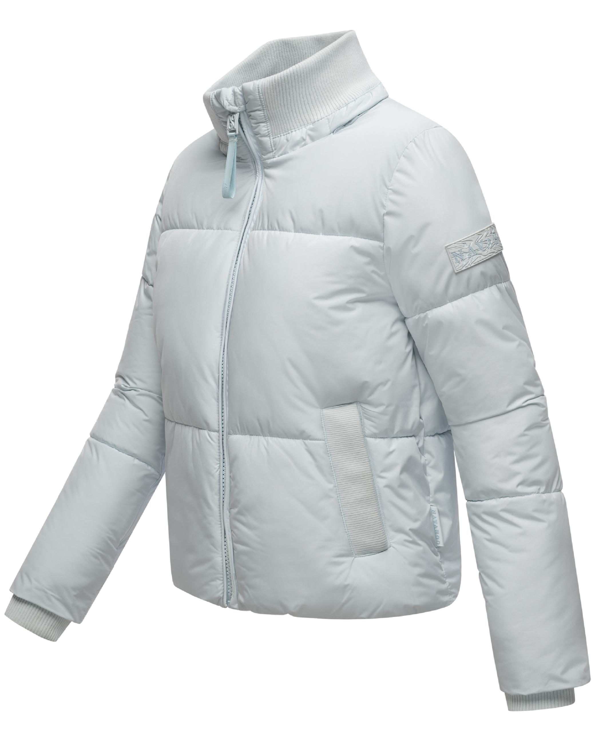 Winter Steppjacke mit hohem Kragen "Traumelfe 14" Ice Blue