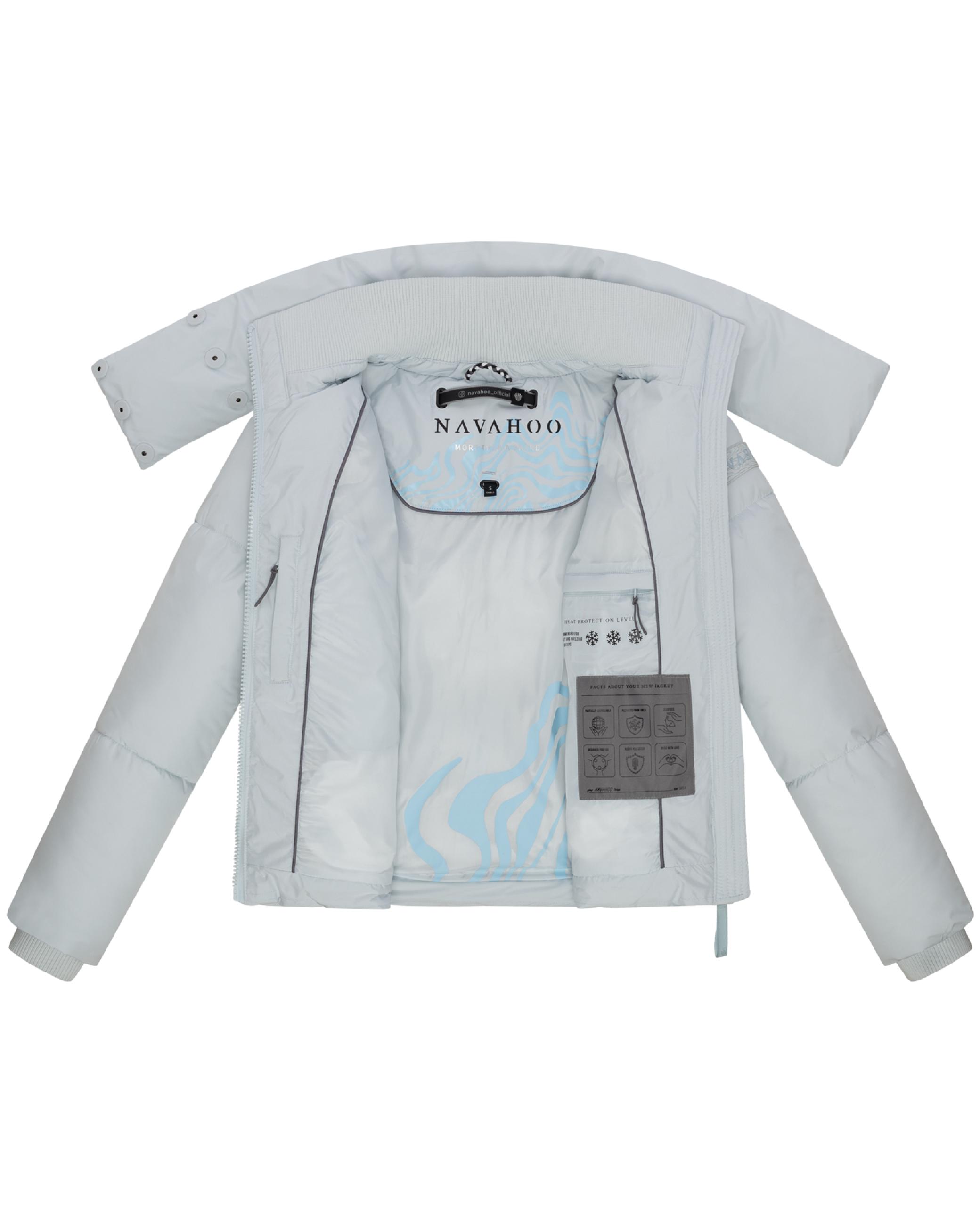 Winter Steppjacke mit hohem Kragen "Traumelfe 14" Ice Blue