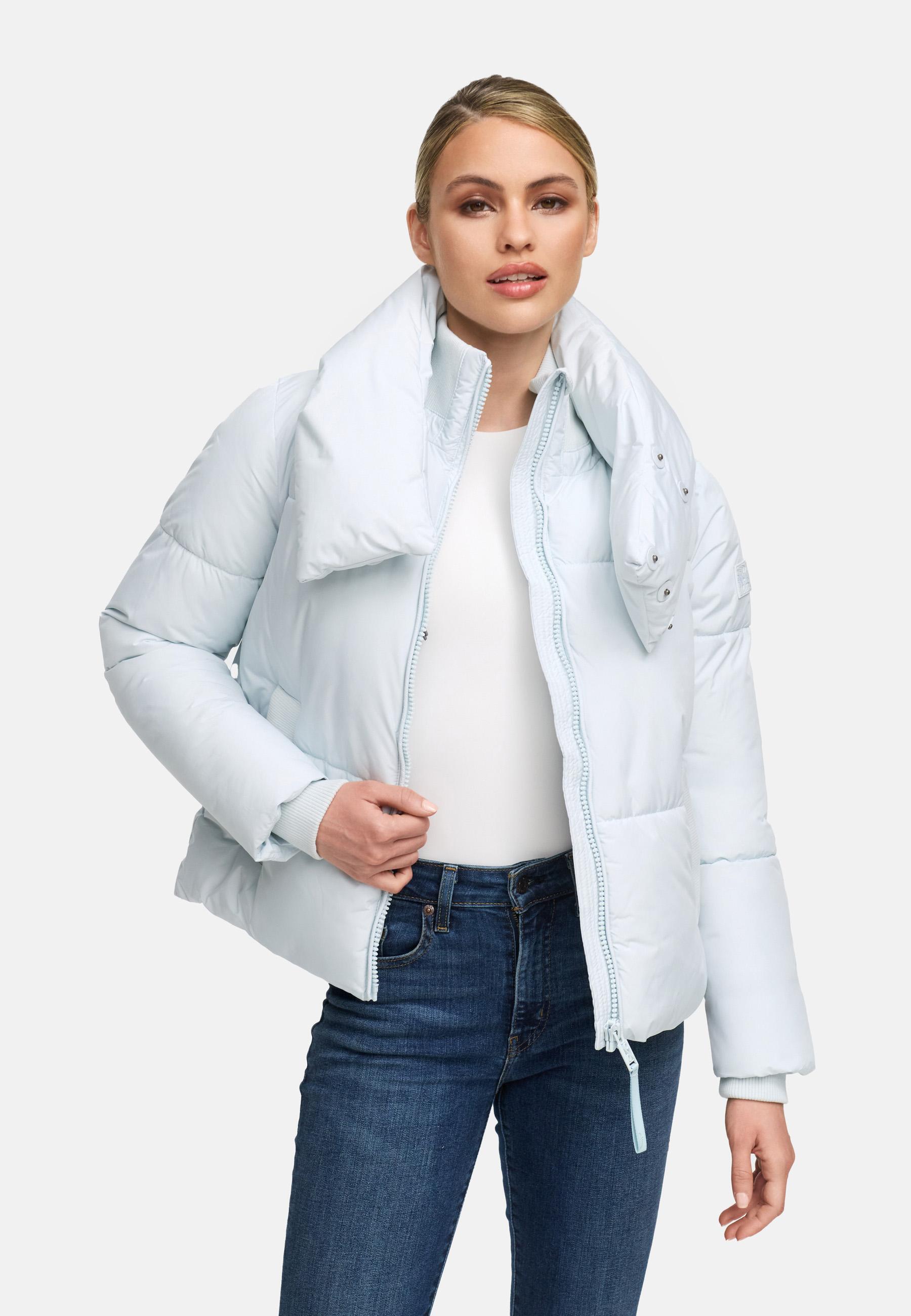 Winter Steppjacke mit hohem Kragen "Traumelfe 14" Ice Blue