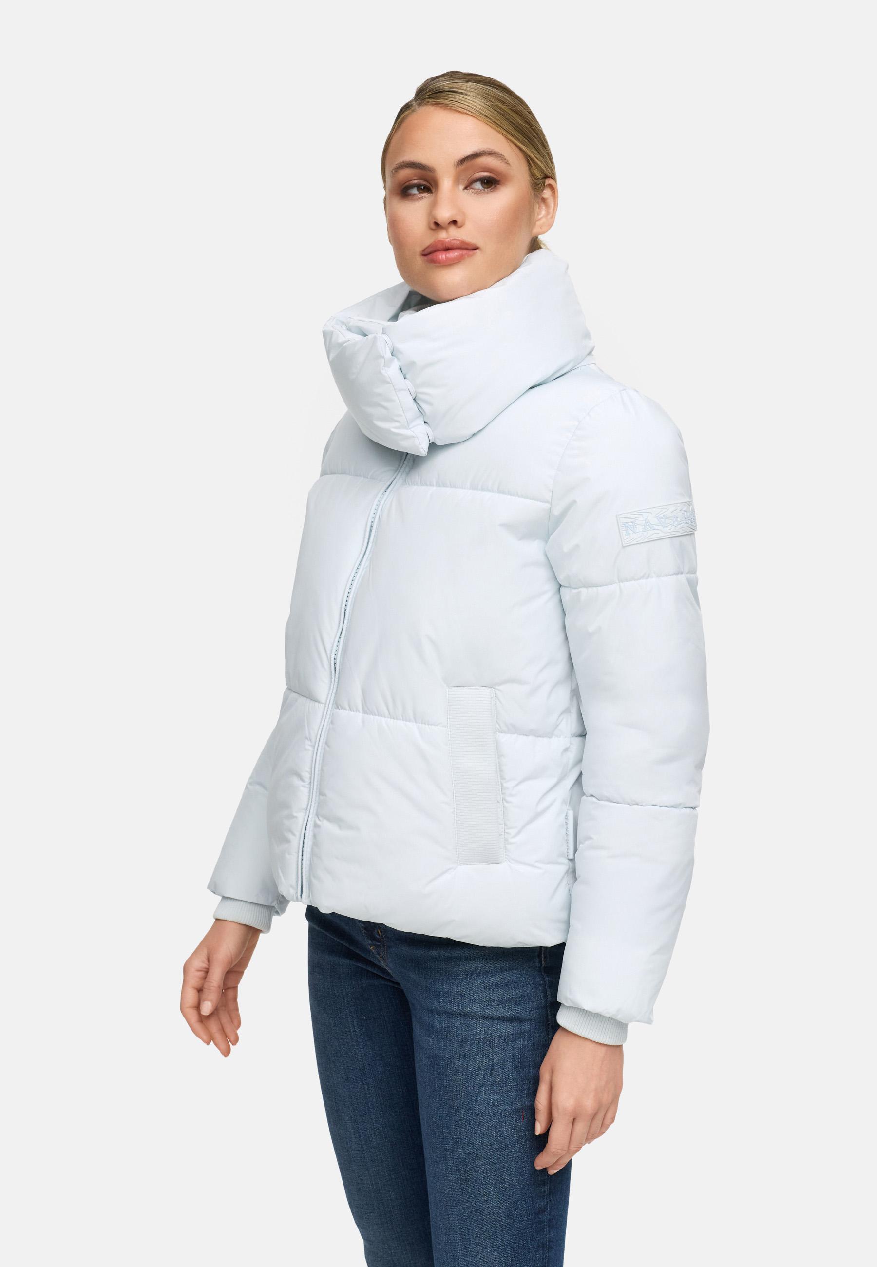 Winter Steppjacke mit hohem Kragen "Traumelfe 14" Ice Blue