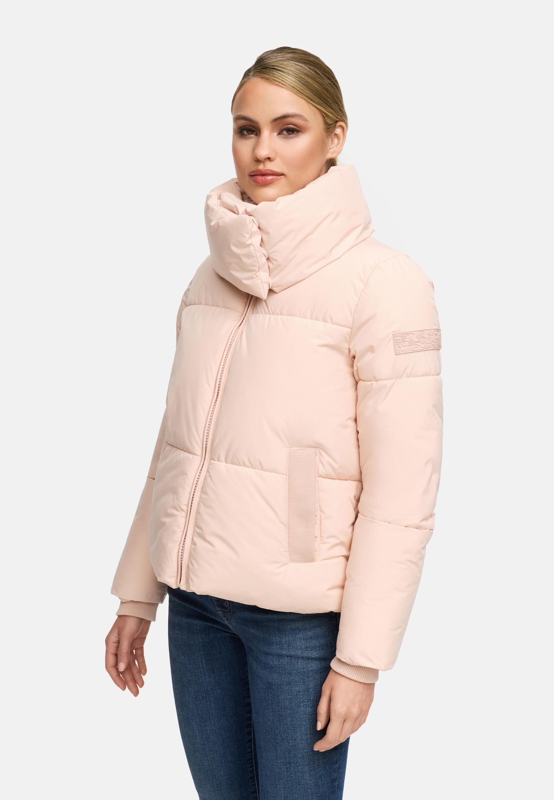 Winter Steppjacke mit hohem Kragen "Traumelfe 14" Light Peach