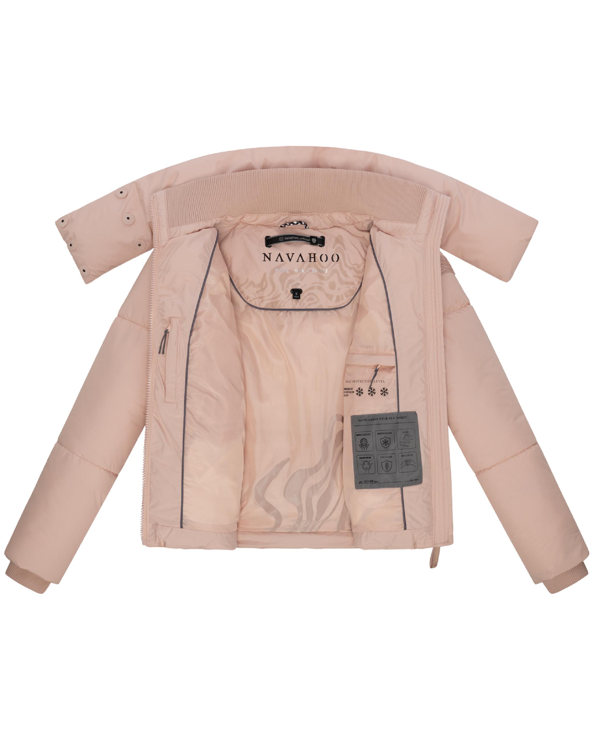 Winter Steppjacke mit hohem Kragen "Traumelfe 14" Light Peach