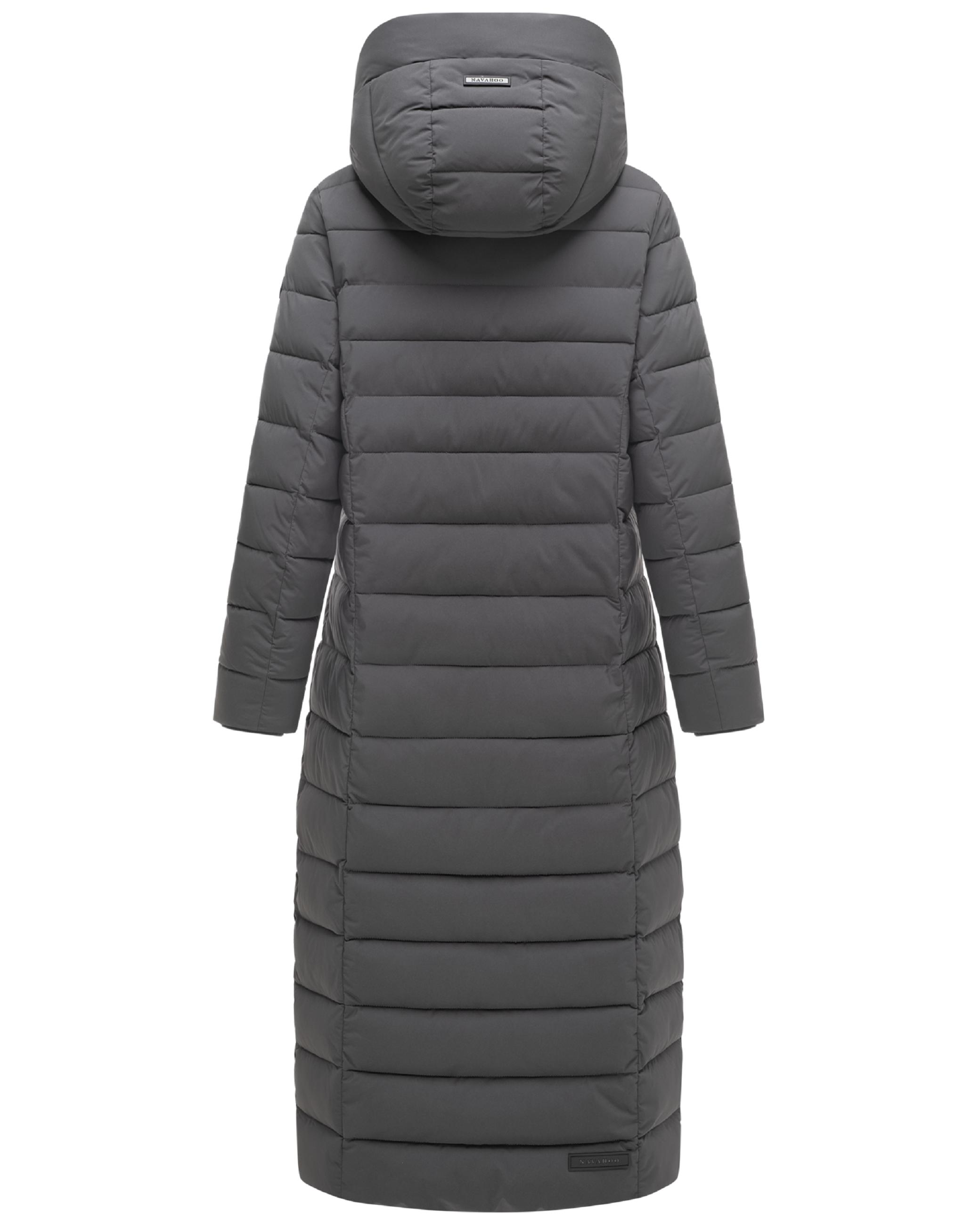Steppmantel "Vanillawolke 14" Anthracite