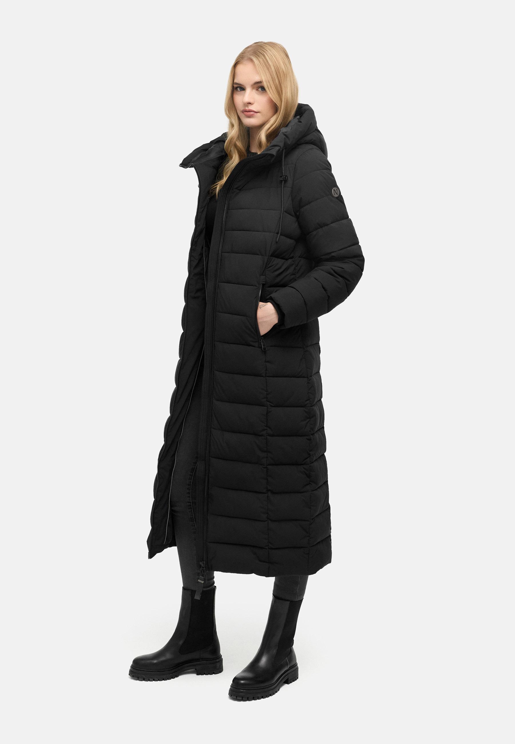 Steppmantel "Vanillawolke 14" Black