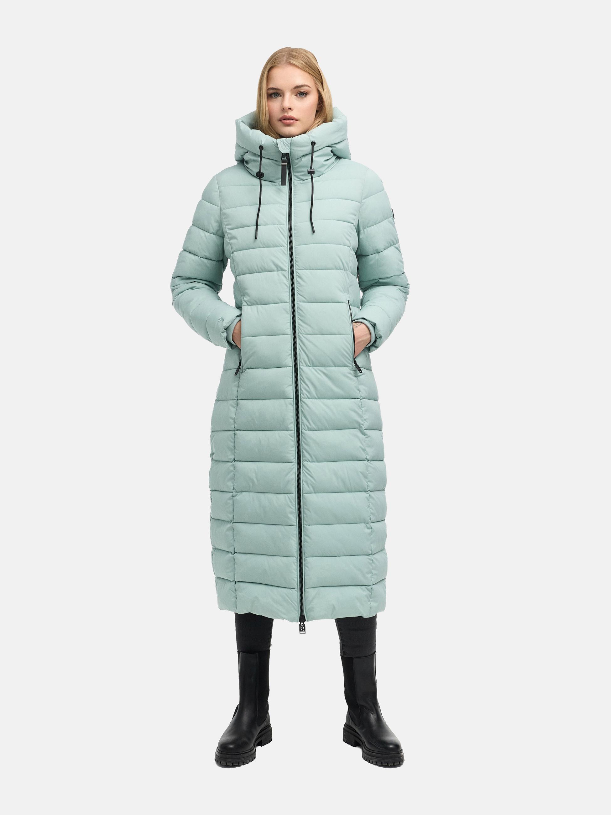 Steppmantel "Vanillawolke 14" Dusty Mint